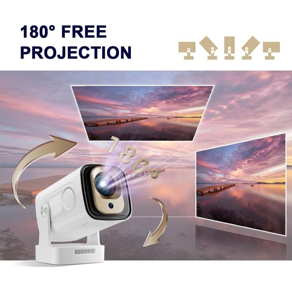 Proyector Mini Crelander HY310PRO Full HD 1080P Wifi Bluetooth