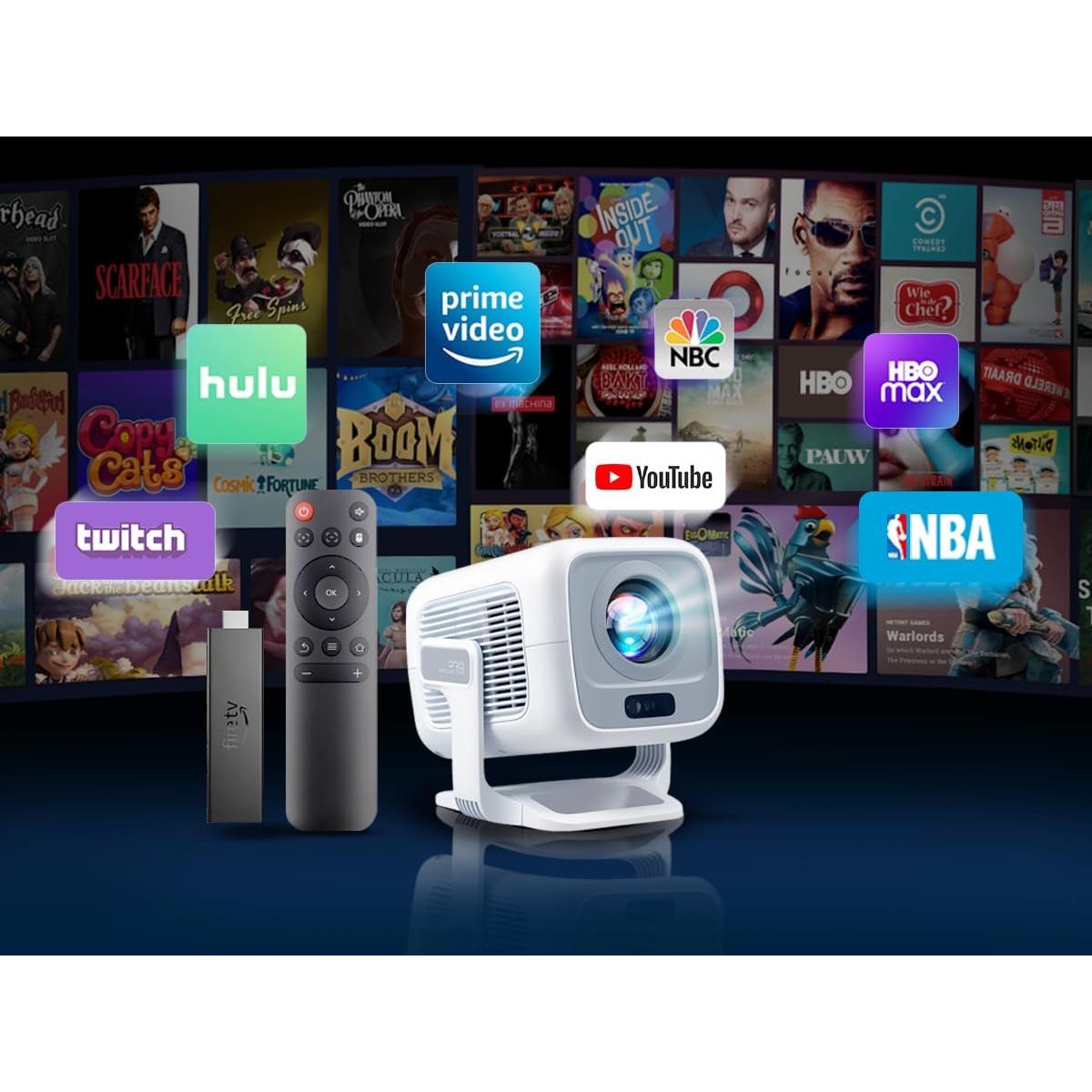 Proyector WEMI LumeCube 003 1080P Full HD WiFi6 Bluetooth5.4