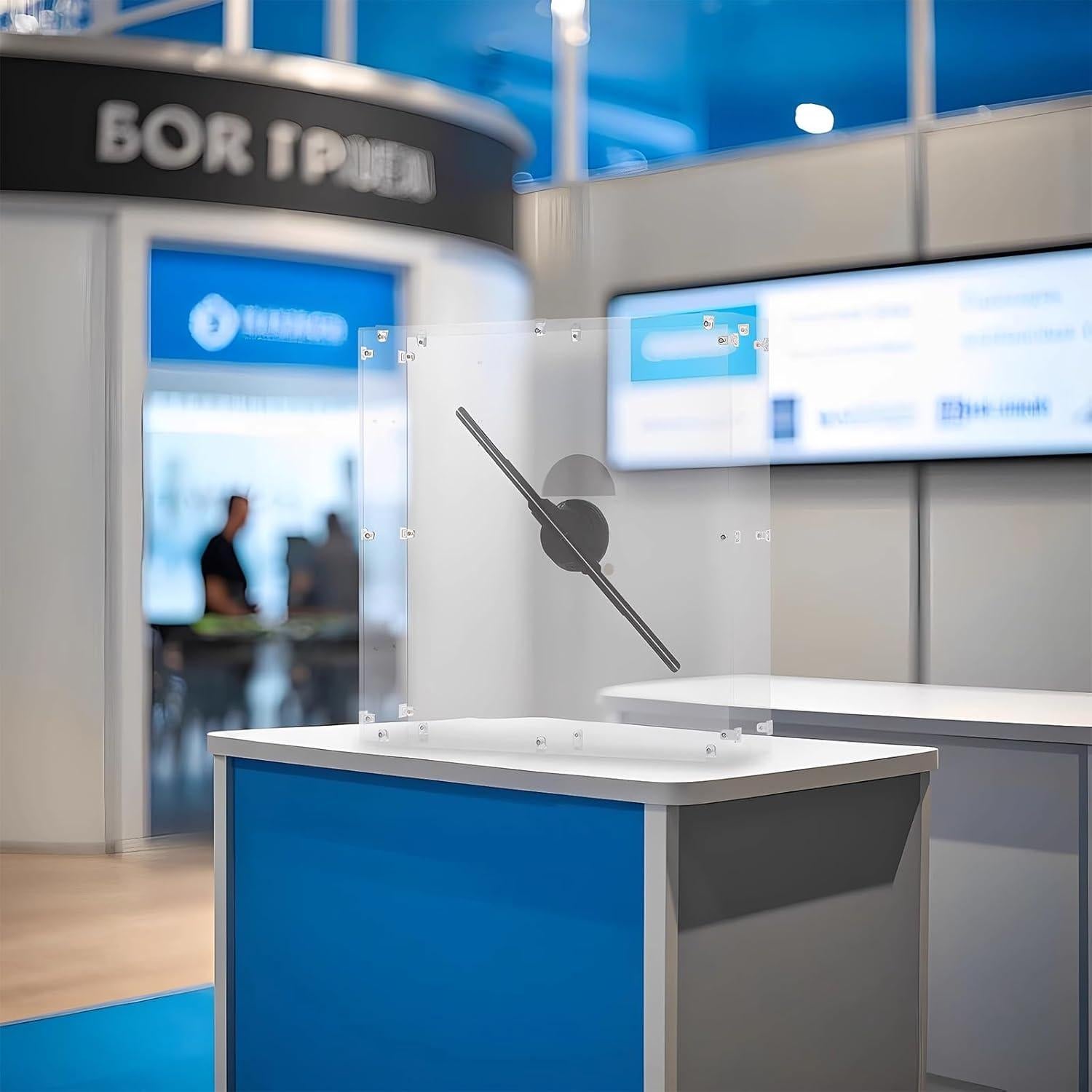 Ventilador Holográfico 3D Missyou 42cm HD con Control Remoto y WiFi