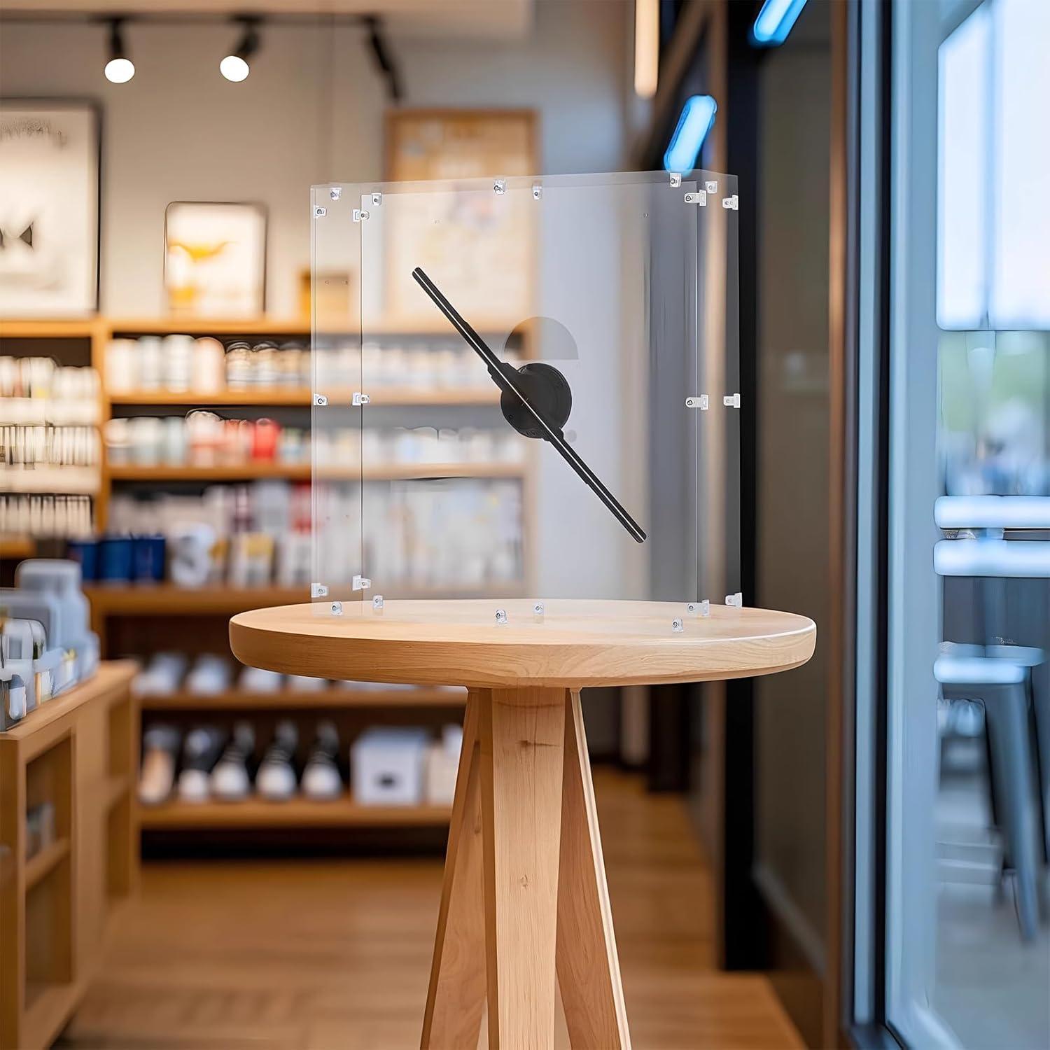 Ventilador Holográfico 3D Missyou 42cm HD con Control Remoto y WiFi