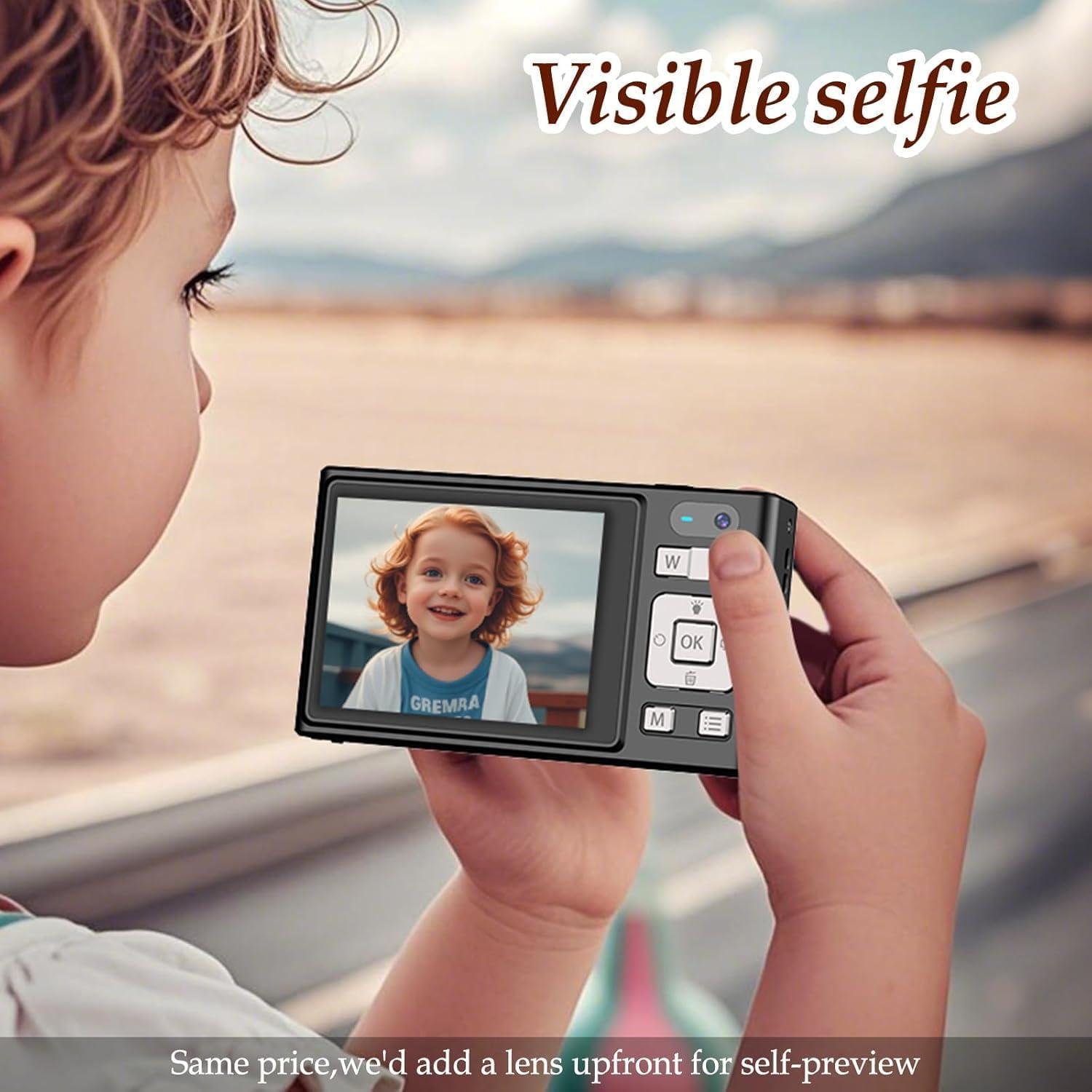 Cámara Digital Forc X02 4K con Tarjeta 64GB y Zoom 18X