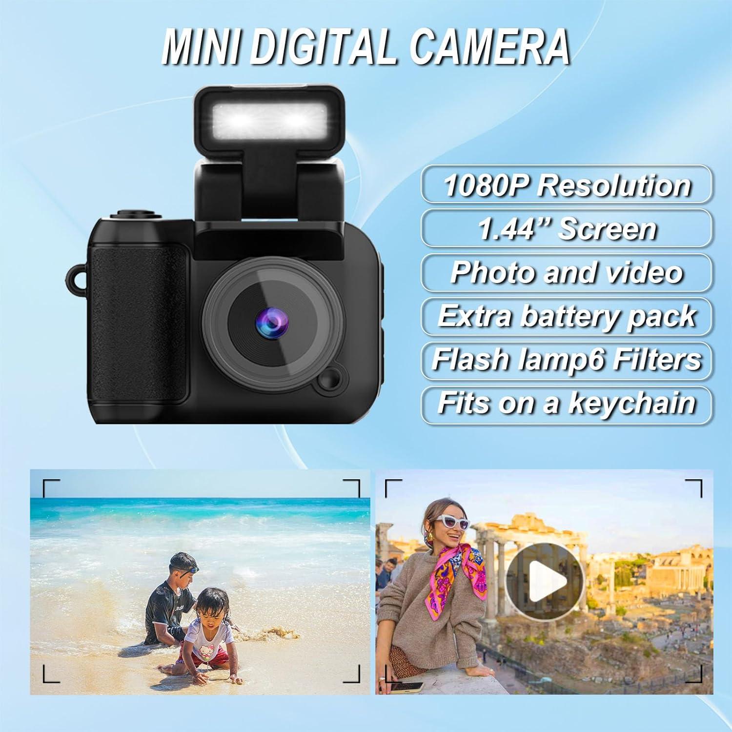 Mini Cámara Digital Retro Yehtreh Y4000 FHD 1080P 32GB