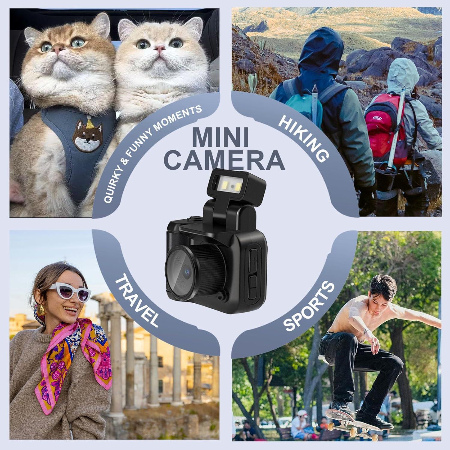 Mini Cámara Digital Retro Yehtreh Y4000 FHD 1080P 32GB