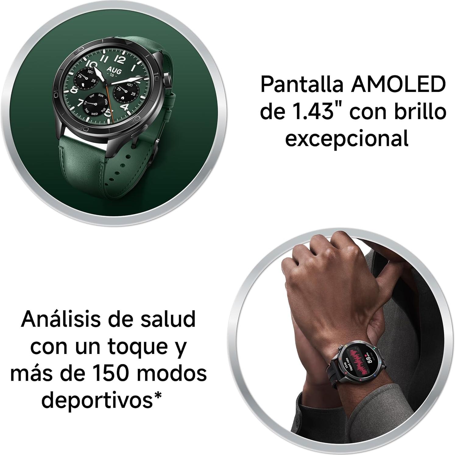 Reloj Inteligente Xiaomi Watch S4 AMOLED 1.43" NFC Bluetooth