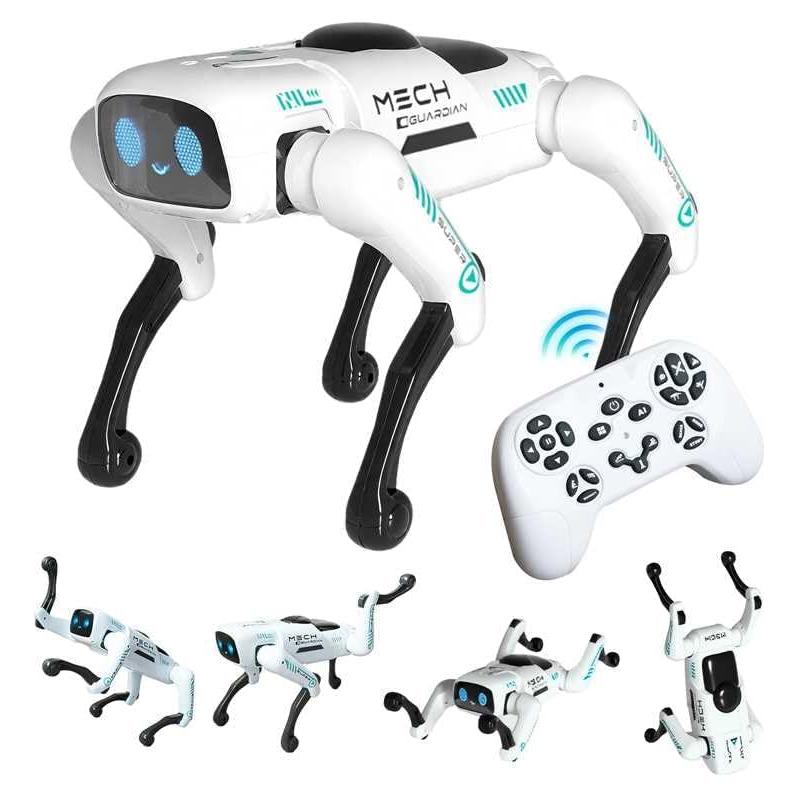 Perro Robot Inteligente Qihong 32cm Control Remoto Interactivo