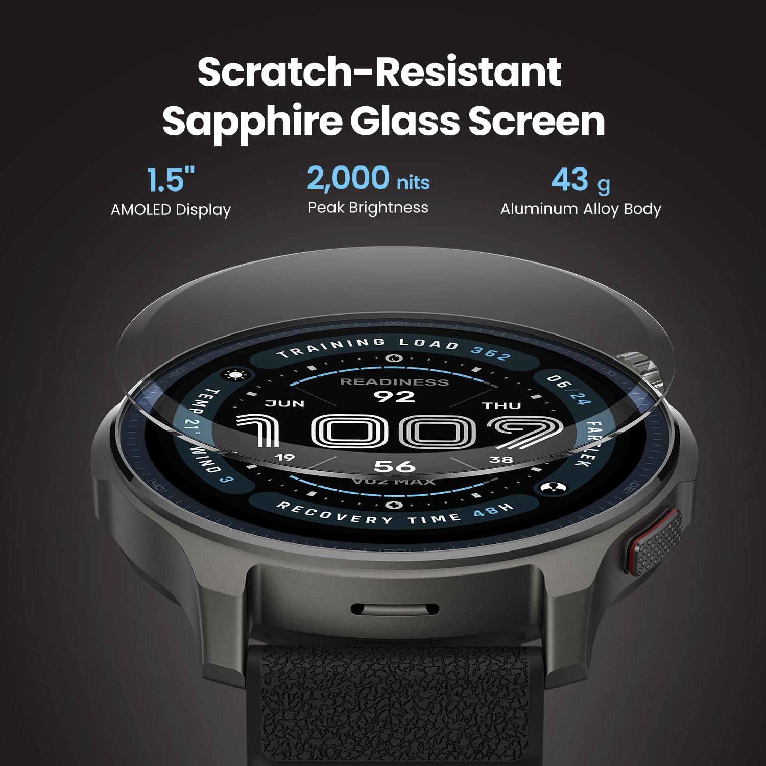 Reloj Inteligente Amazfit Balance 2 47mm AMOLED GPS 21 Días Batería