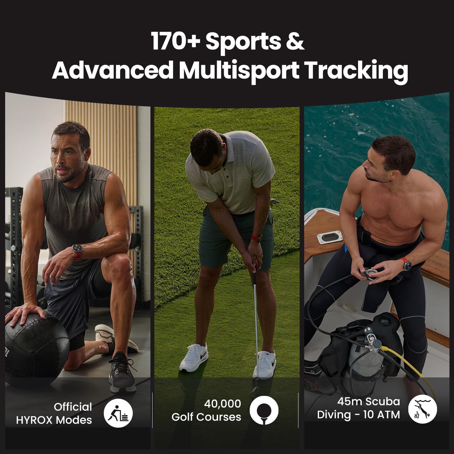 Reloj Inteligente Amazfit Balance 2 47mm AMOLED GPS 21 Días Batería