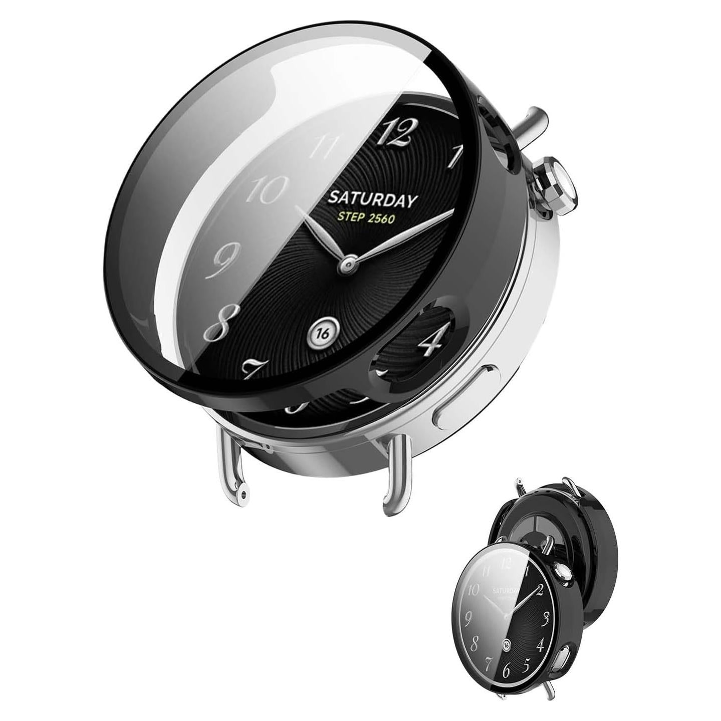 Funda Protectora para Xiaomi Watch S4 41mm con Vidrio Templado