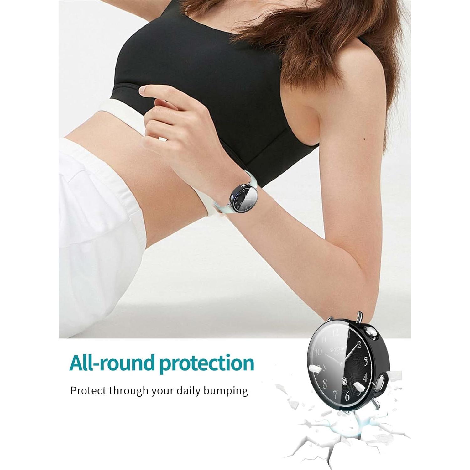 Funda Protectora para Xiaomi Watch S4 41mm con Vidrio Templado