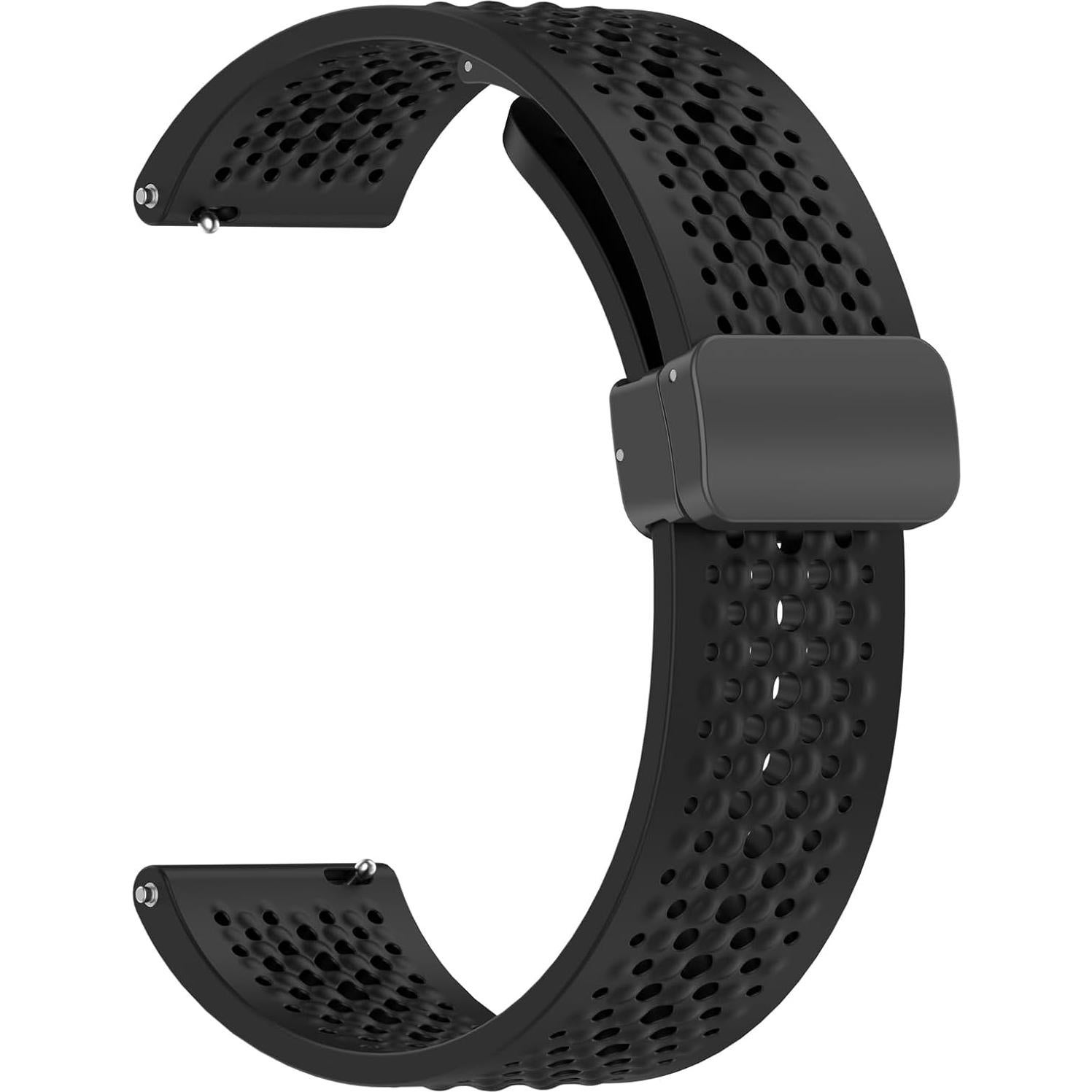 Correa de Silicona 22mm AWADUO para Xiaomi Watch S4/S3/S2 - Negro