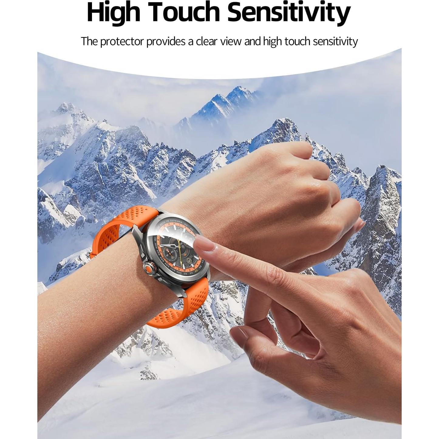 Protector de Pantalla Xiaomi Watch S4 Sport BOVUGAC 6 Unidades TPU