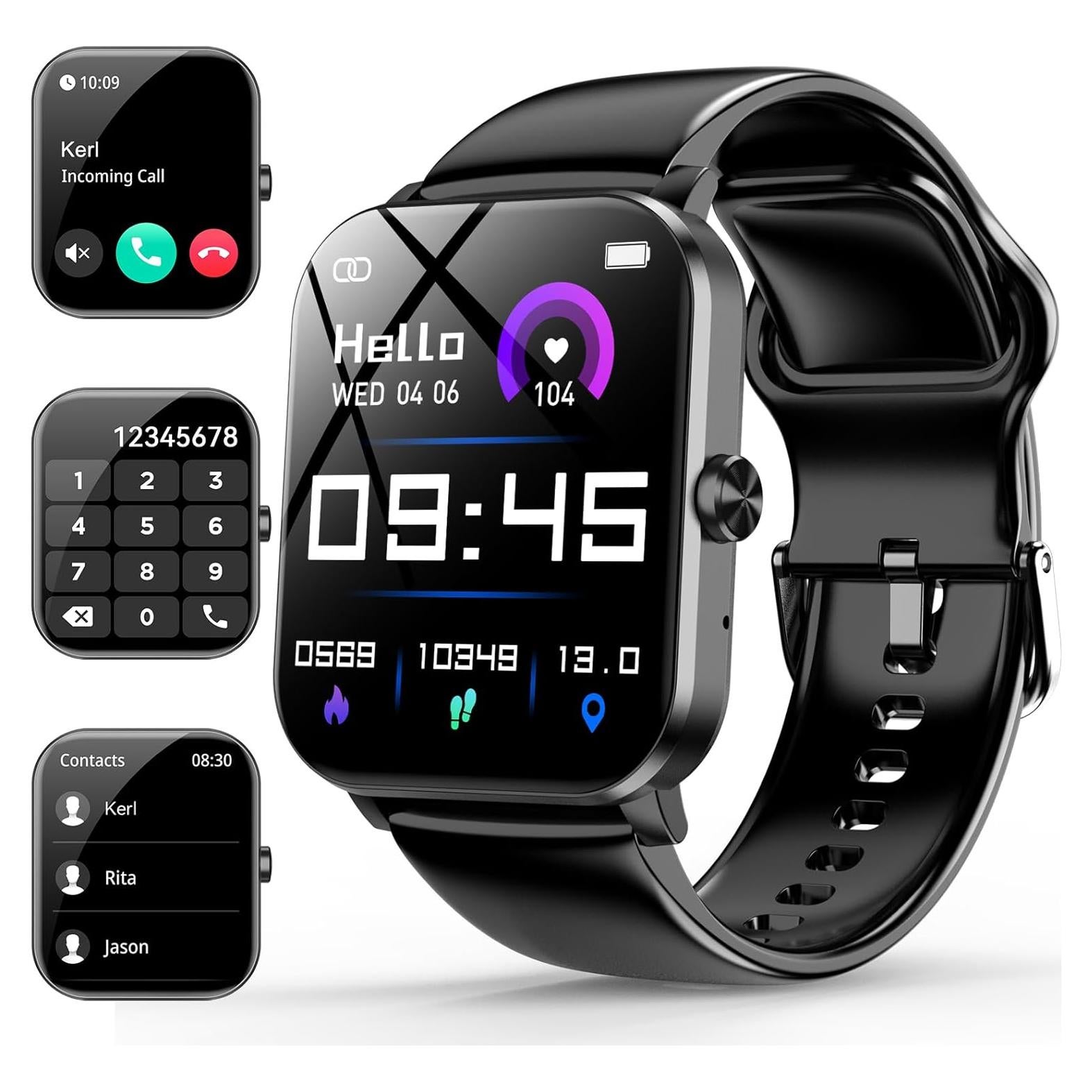 Reloj Inteligente Ganopterygon L70 1.85" HD Bluetooth IP68