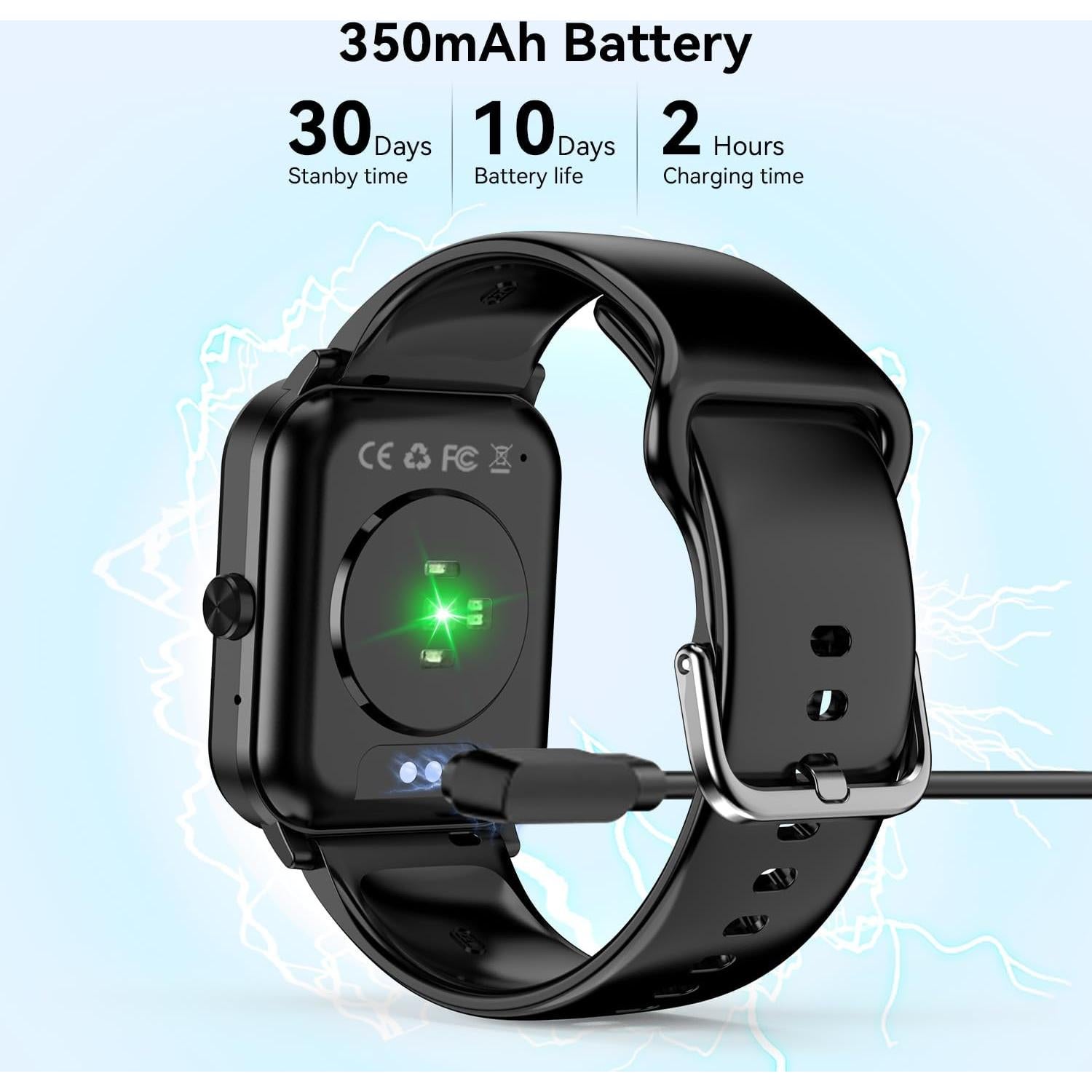 Reloj Inteligente Ganopterygon L70 1.85" HD Bluetooth IP68