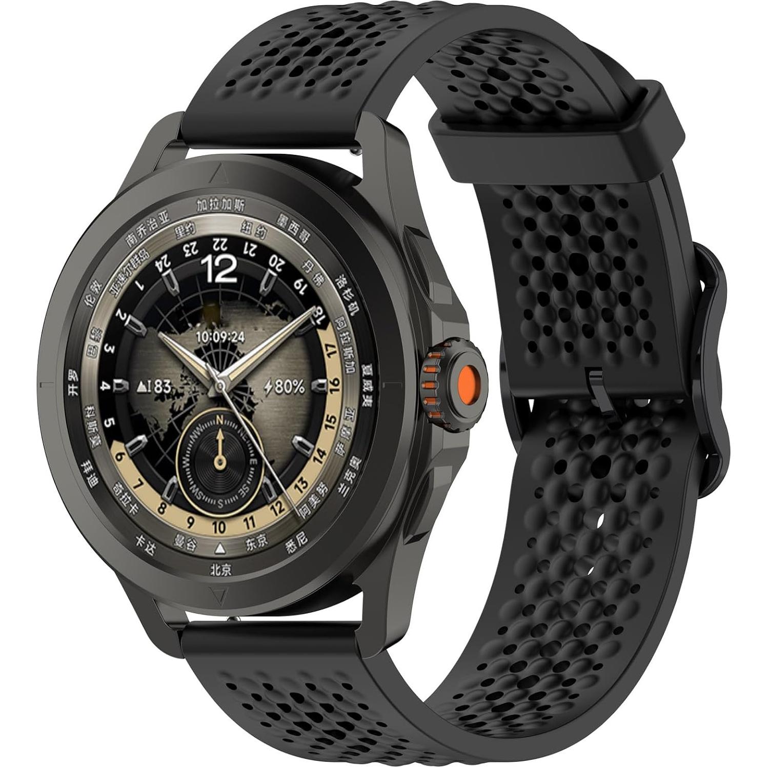 Correa de Silicona 20mm MOTONG para Xiaomi Watch S4 Sport