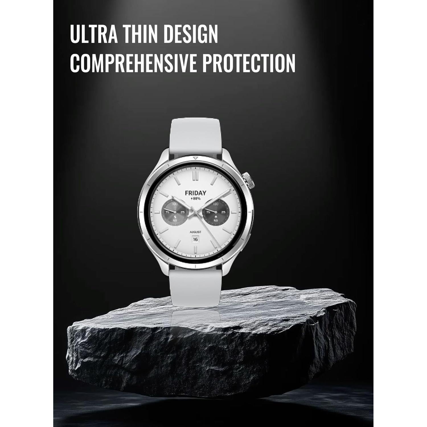 Protector de Pantalla UYRUREL para Xiaomi Watch S4/S4 Sport - 3 Paquetes HD
