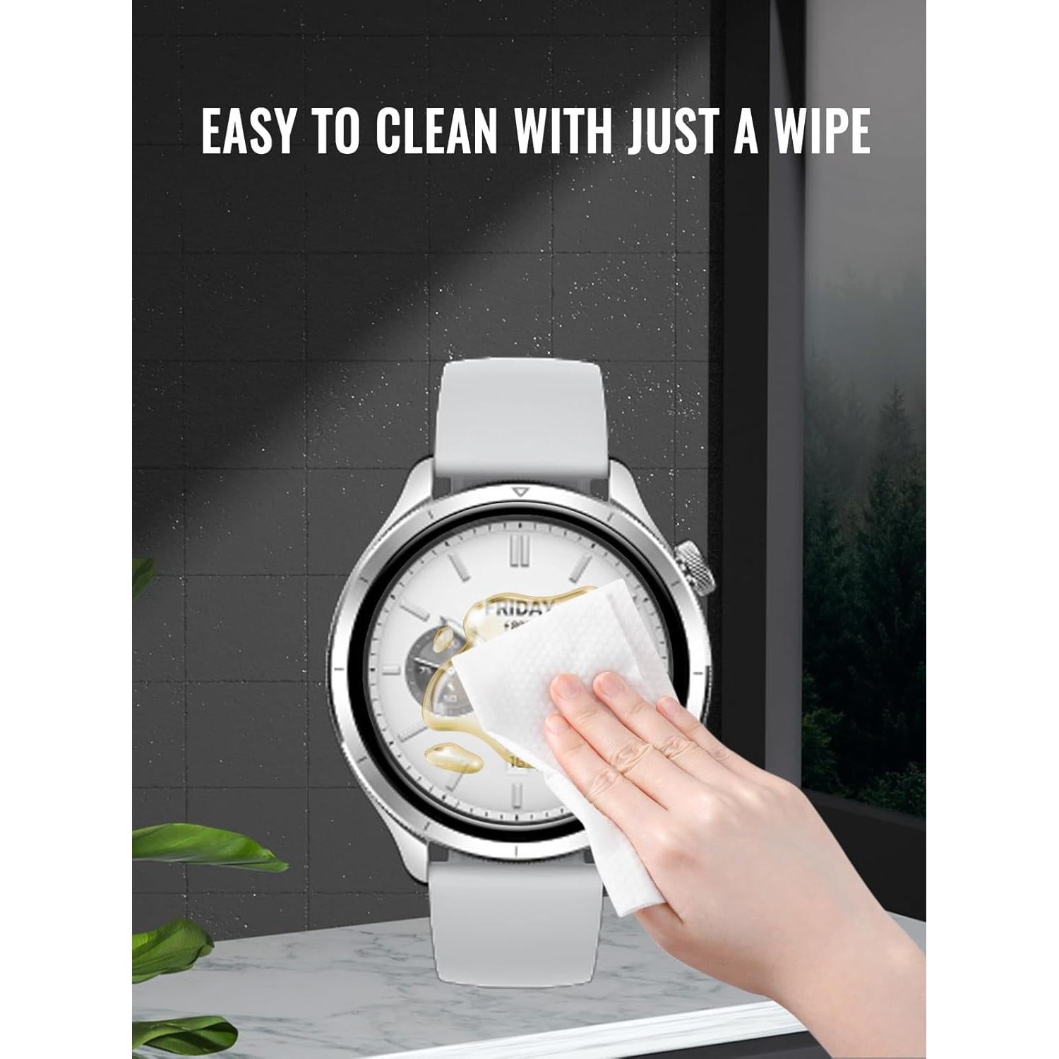 Protector de Pantalla UYRUREL para Xiaomi Watch S4/S4 Sport - 3 Paquetes HD