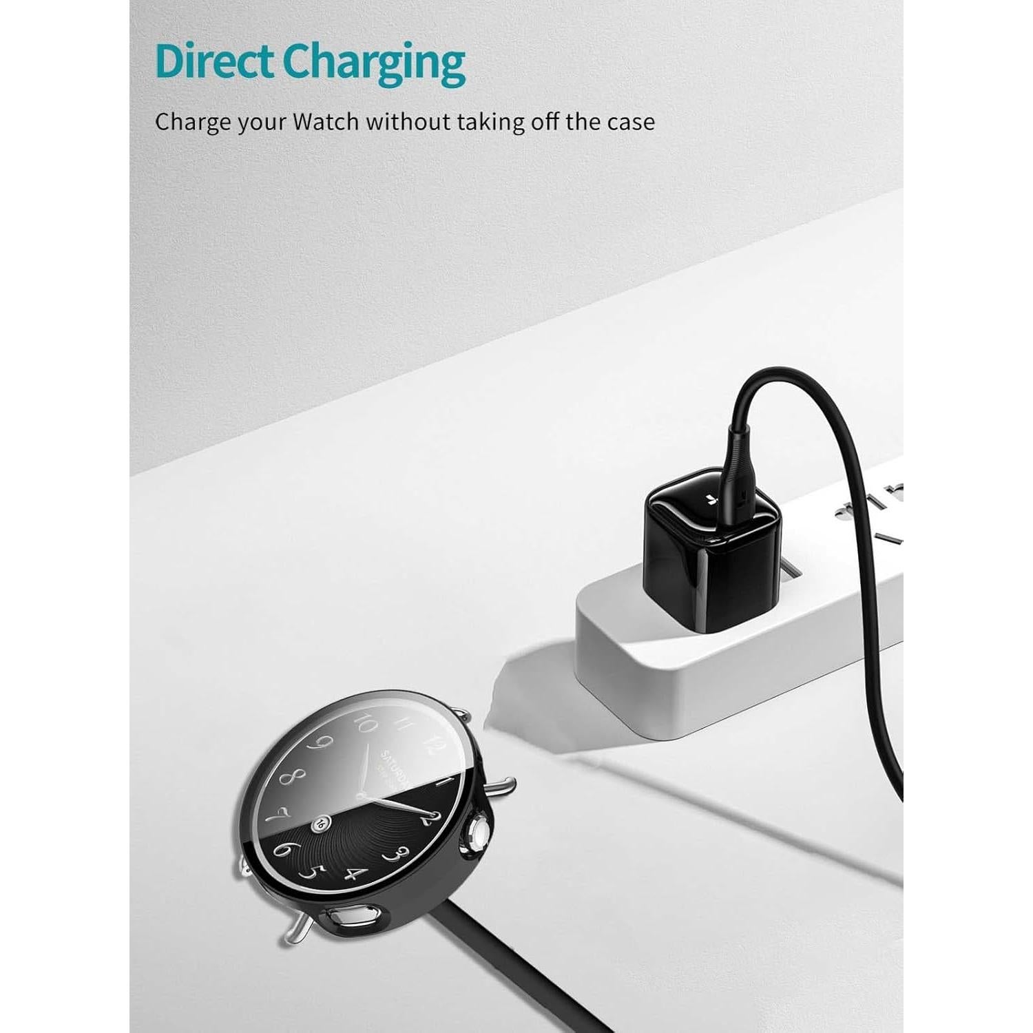 Funda Protectora 2 en 1 para Xiaomi Watch S4 41mm - NOUKAJU