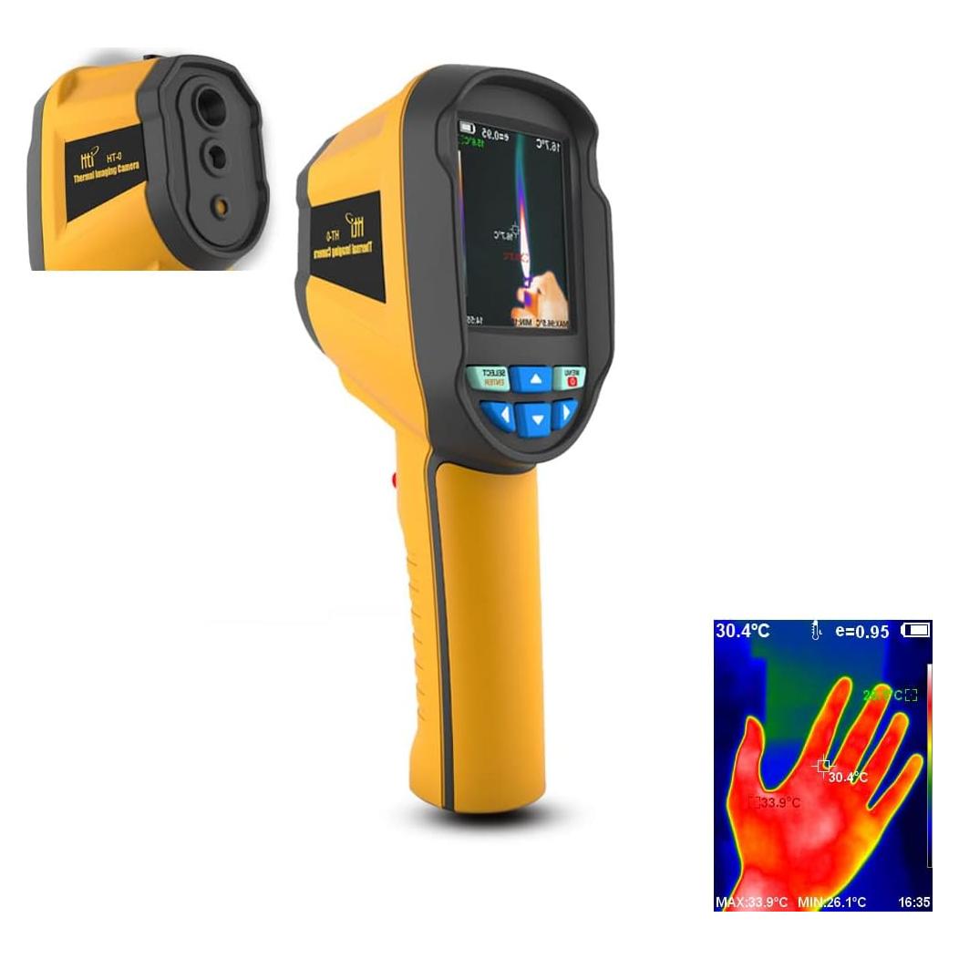 Cámara Termográfica Hti HT-03 Infrarroja Portátil 120x90