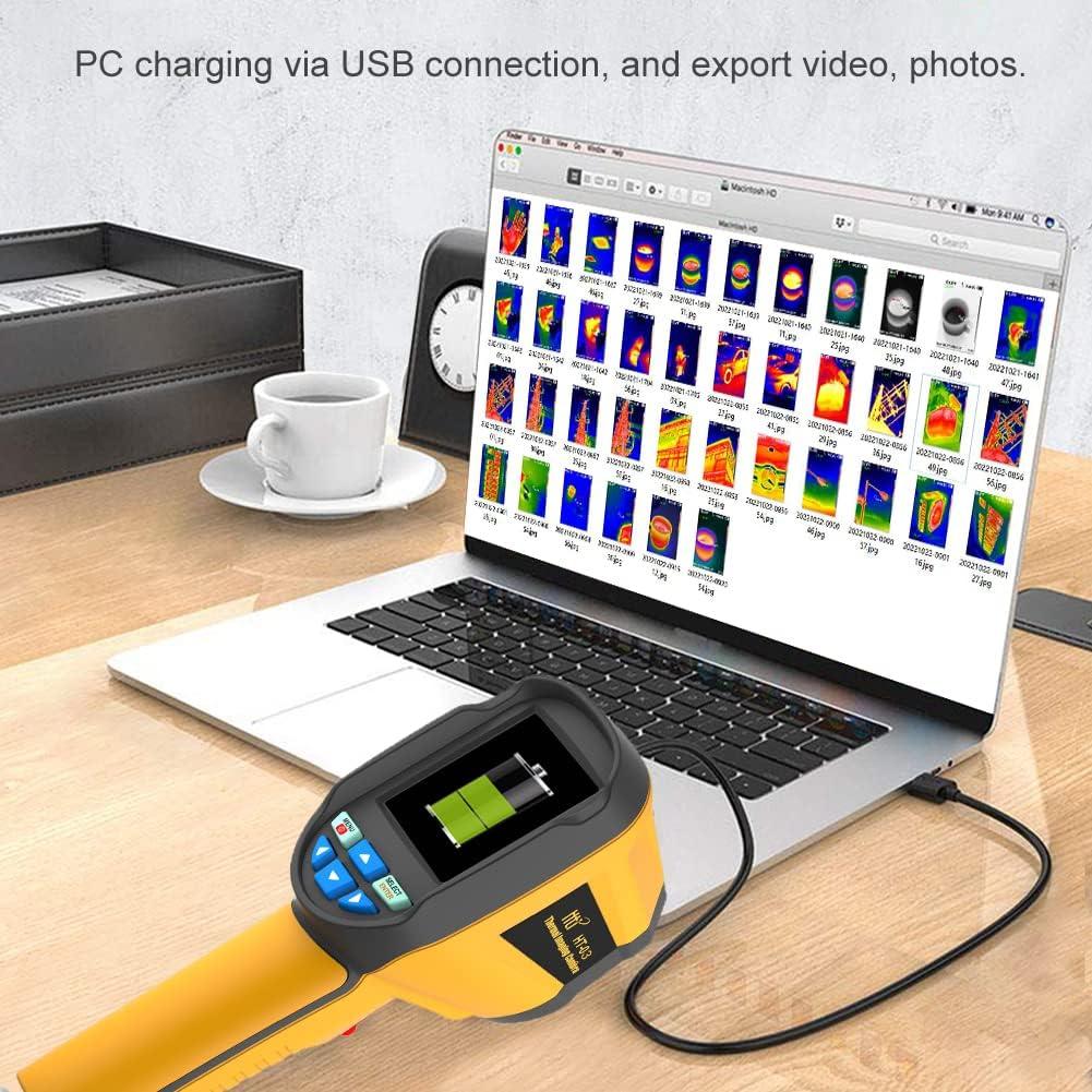 Cámara Termográfica Hti HT-03 Infrarroja Portátil 120x90