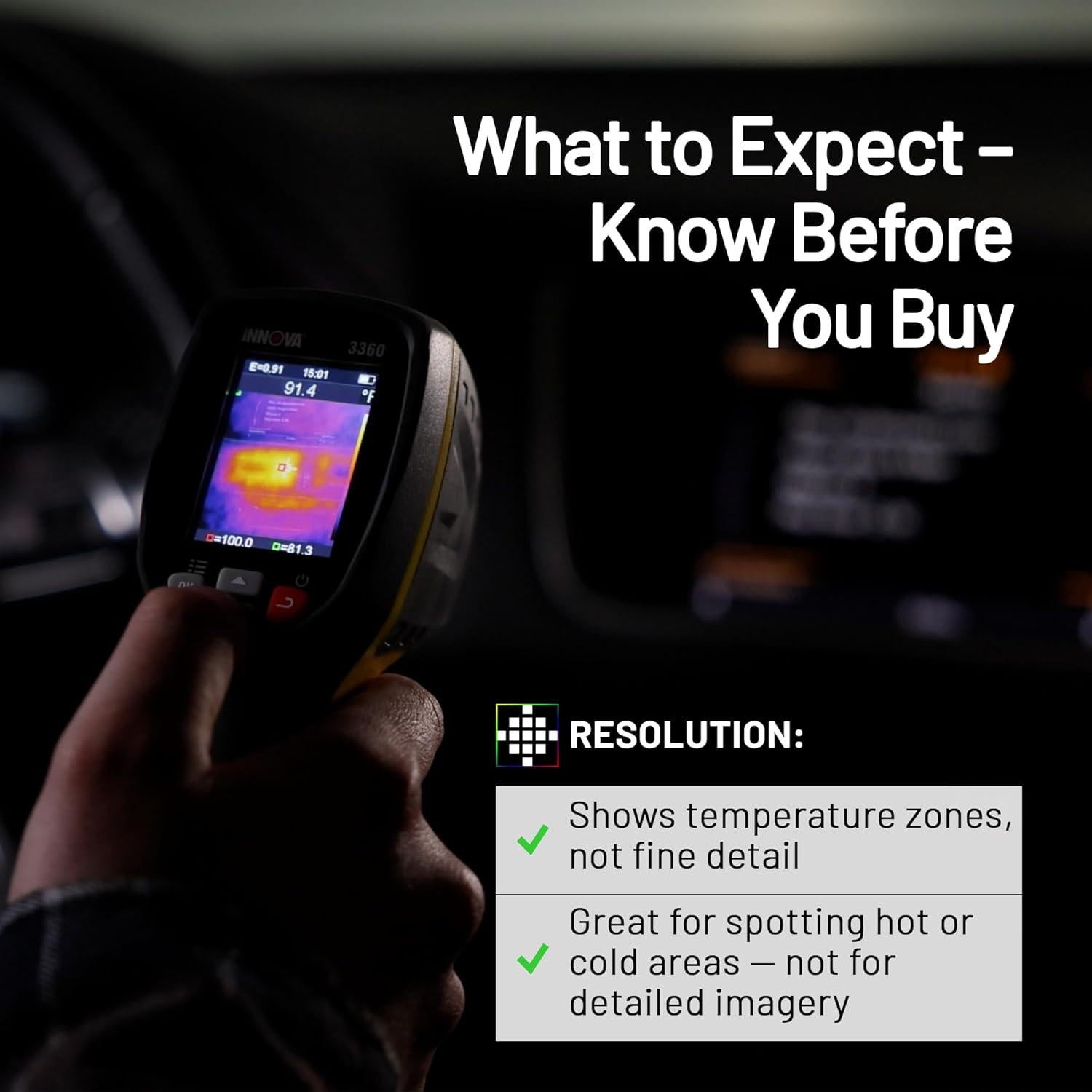 Cámara Térmica Innova 3360 - Infrarroja -20 a 600°C