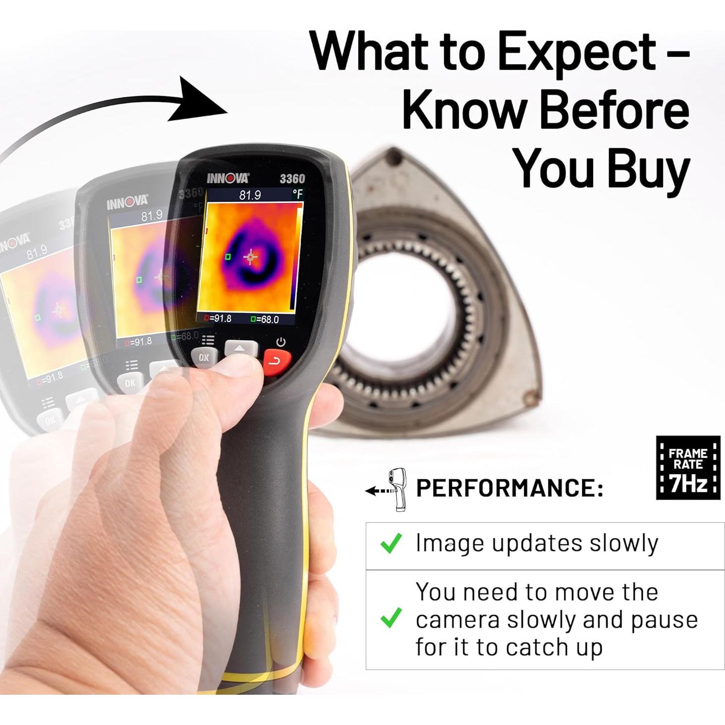 Cámara Térmica Innova 3360 - Infrarroja -20 a 600°C