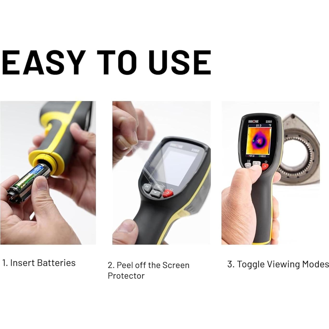 Cámara Térmica Innova 3360 - Infrarroja -20 a 600°C