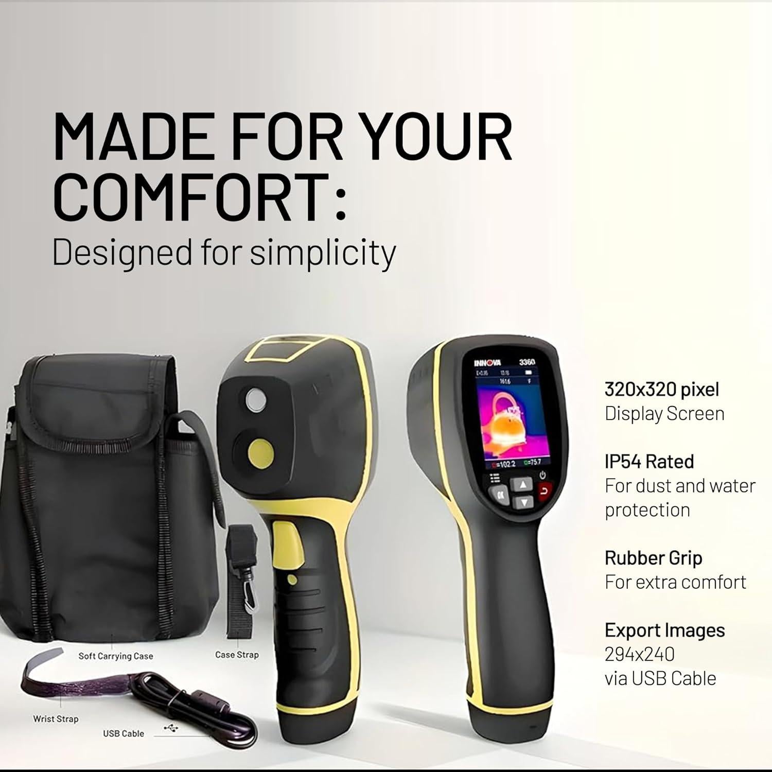 Cámara Térmica Innova 3360 - Infrarroja -20 a 600°C