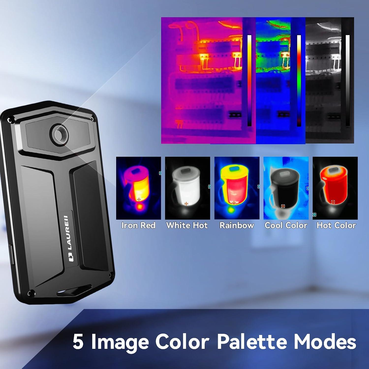 Cámara Térmica P3 Plus 160x120 IR, Medición Precisa, Pantalla 3.5"