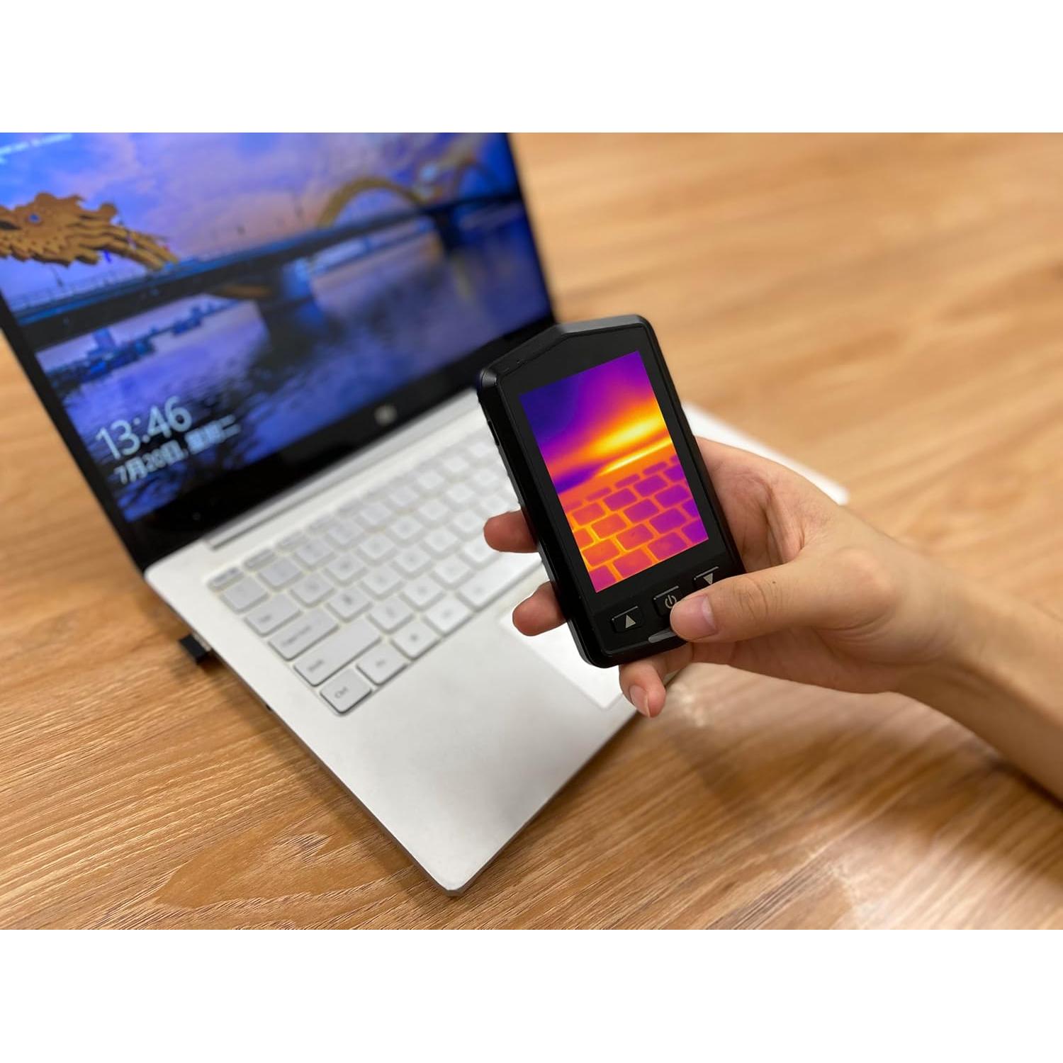 Cámara Térmica P3 Plus 160x120 IR, Medición Precisa, Pantalla 3.5"