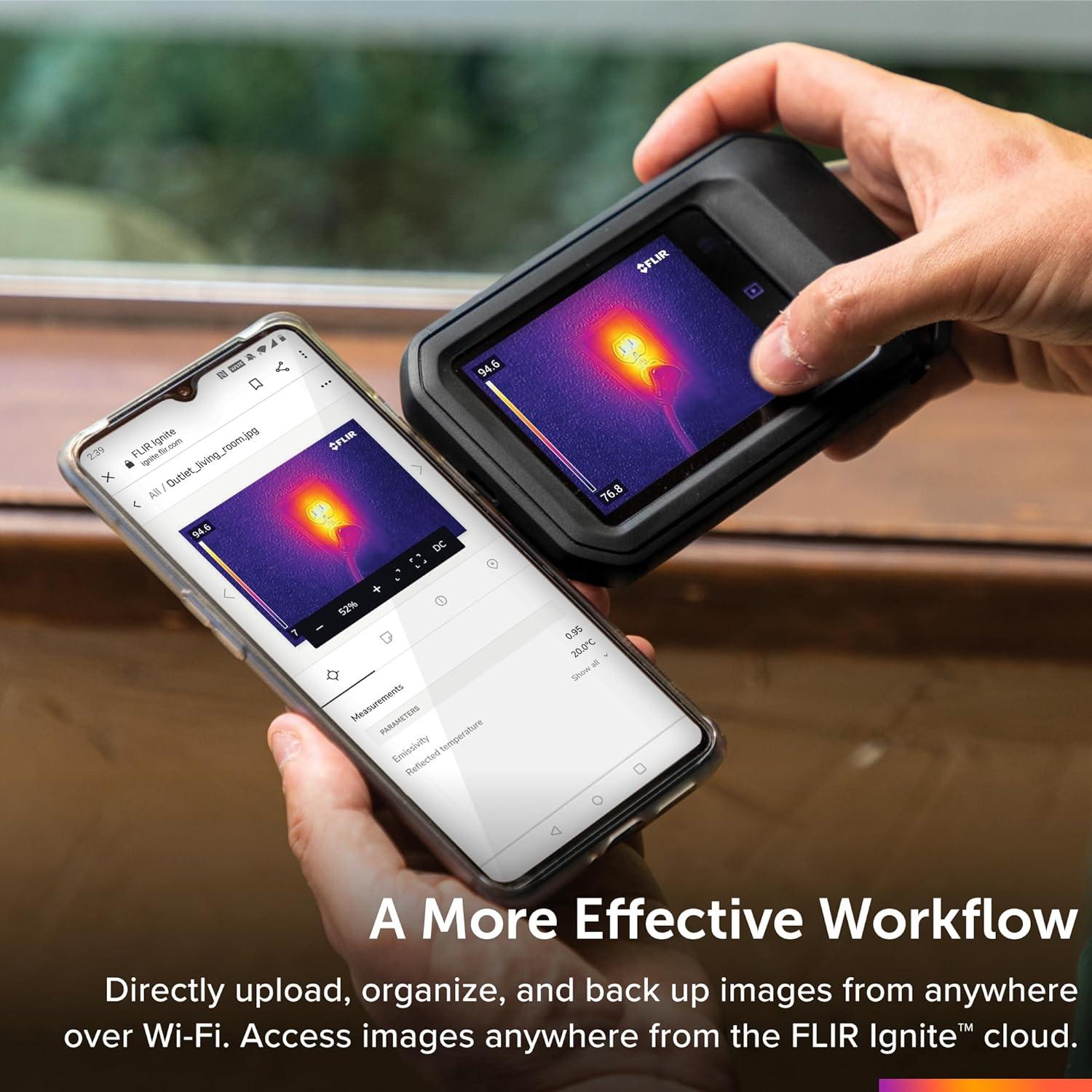 Cámara Térmica FLIR C5 Compacta con Wifi - Inspección 160x120