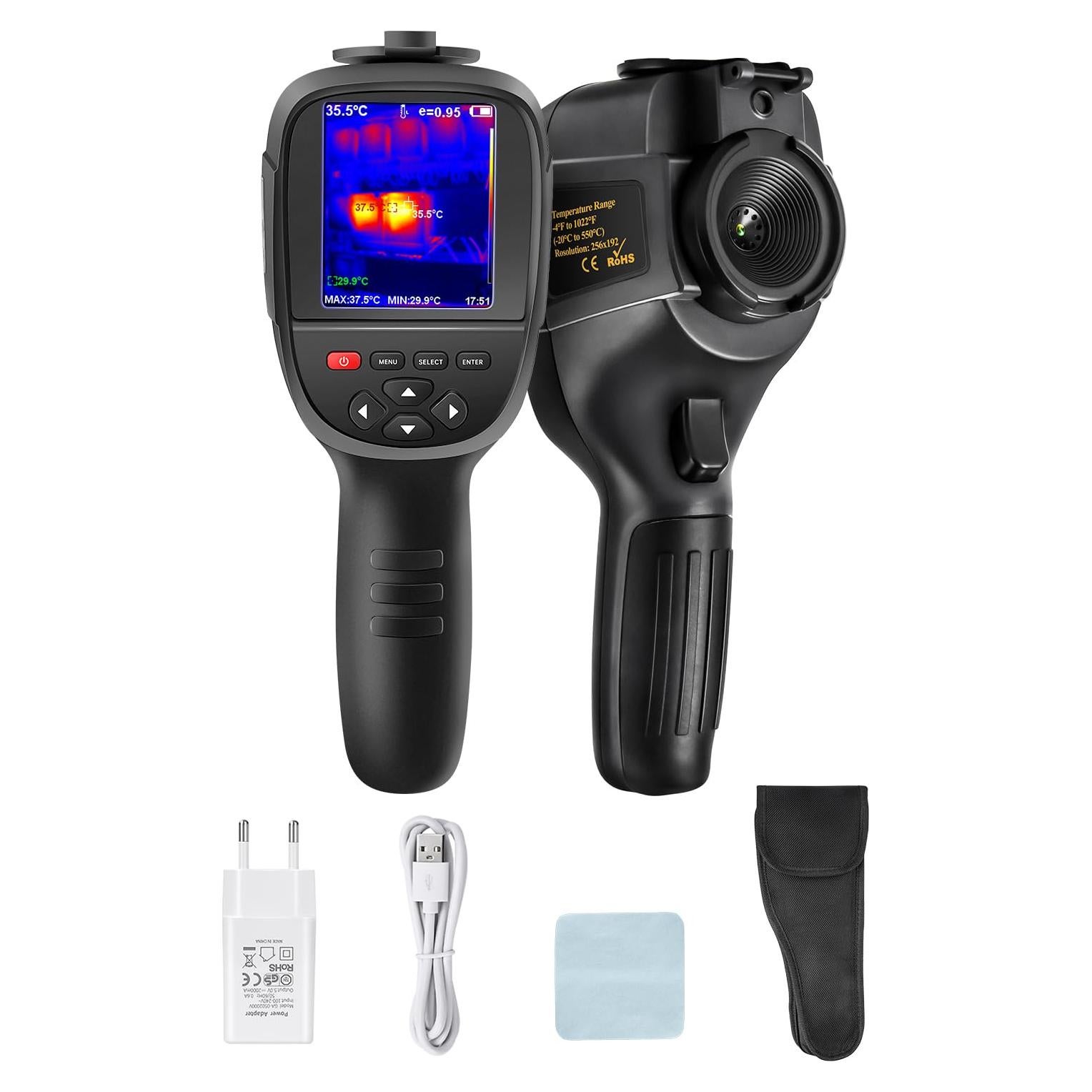 Cámara Térmica BETTITOPE BET500 Infrarroja 256x192 -20 a 550°C