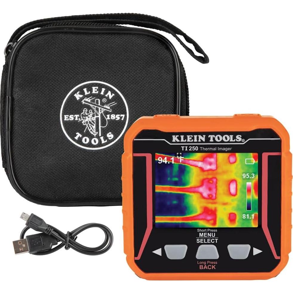 Cámara Térmica Recargable Klein Tools TI250 10,000 píxeles