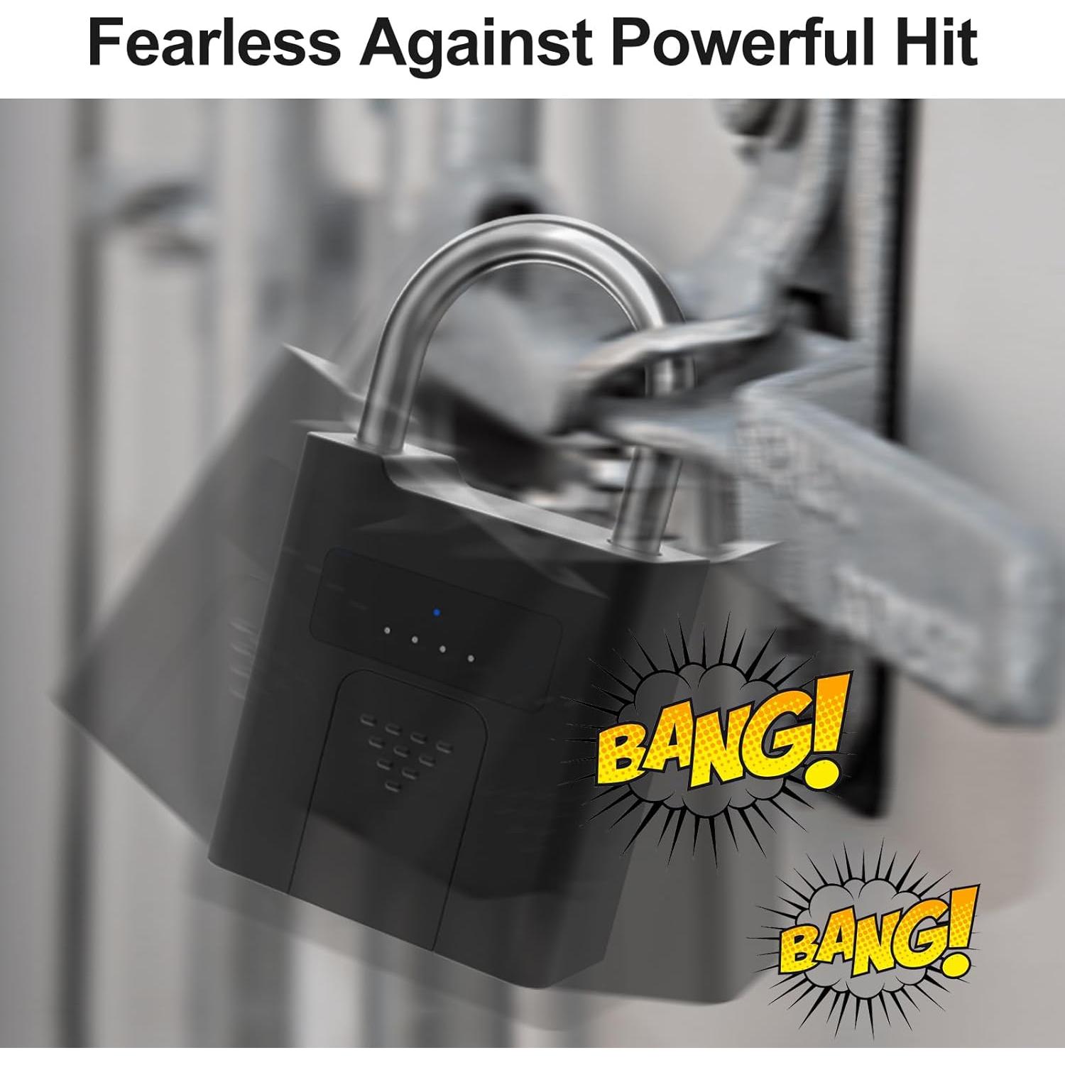 Candado Biométrico eLinkSmart YL-P11BF 100 Huellas 500mAh