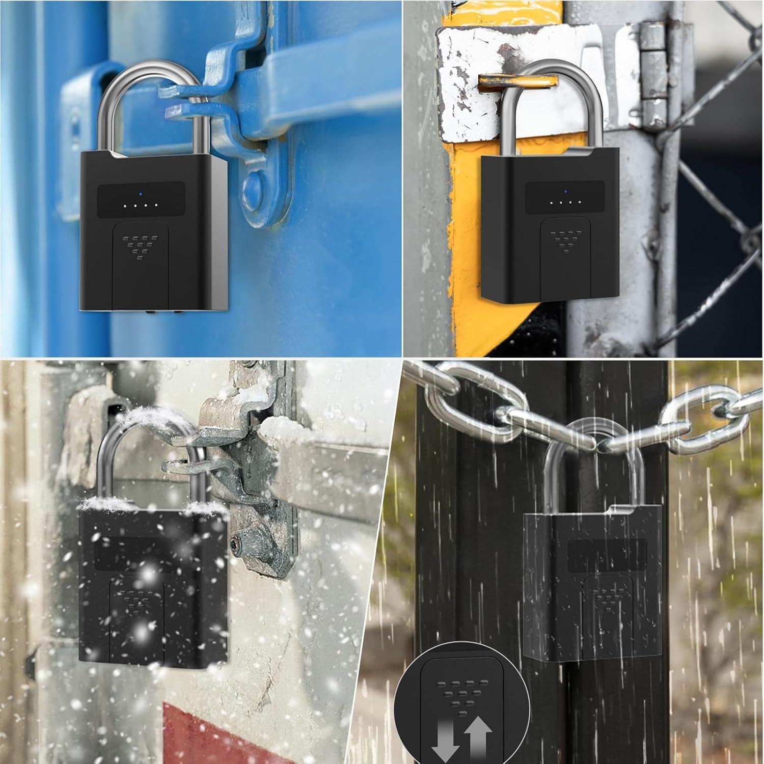 Candado Biométrico eLinkSmart YL-P11BF 100 Huellas 500mAh