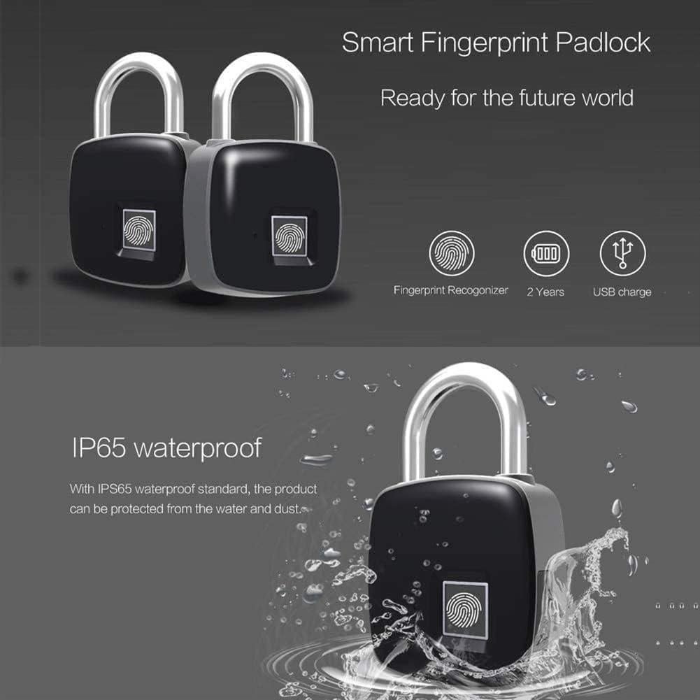 Candado Inteligente de Huella Dactilar Lsrwhnyy - Alta Seguridad