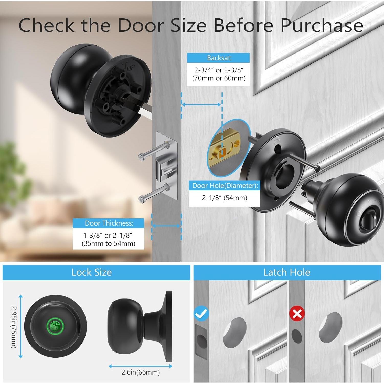 Cerradura Inteligente GeekTale K13 con Huella Dactilar y App