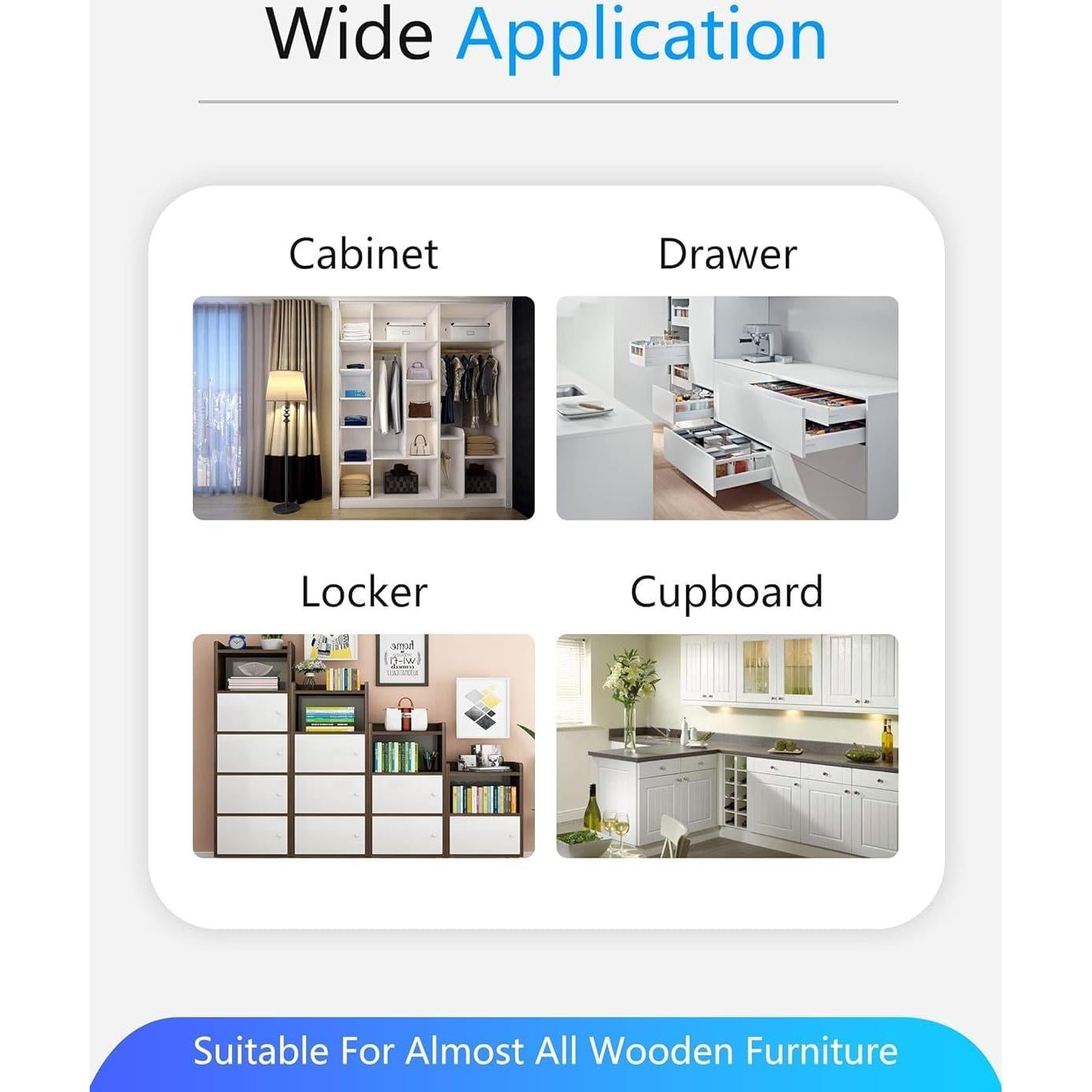 Cerradura Biométrica Docooler para Armarios - Control APP Bluetooth