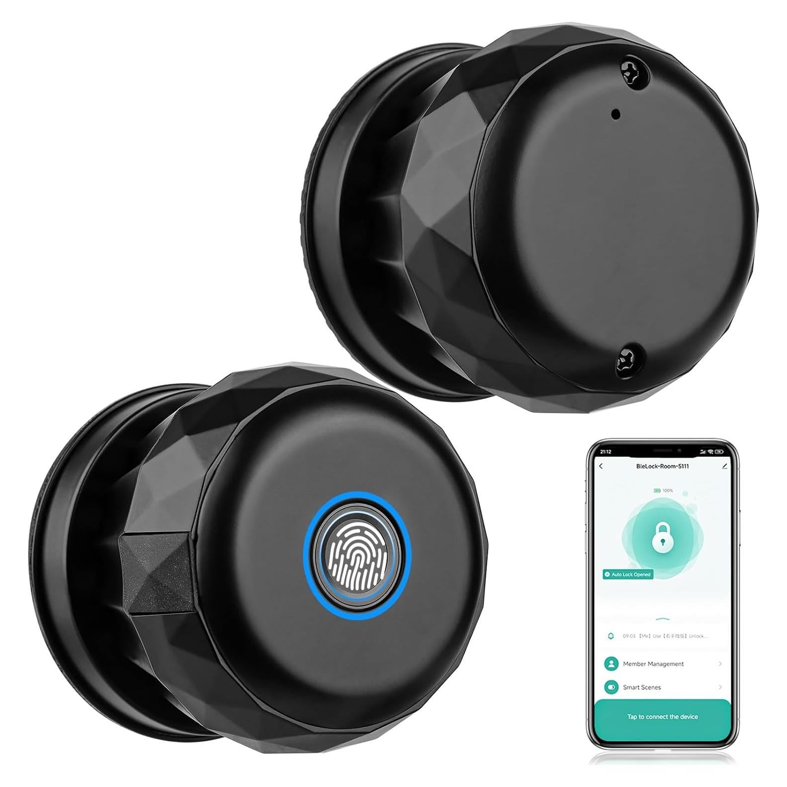 Cerradura Biométrica Pashion 2303TY-F con Huella Dactilar