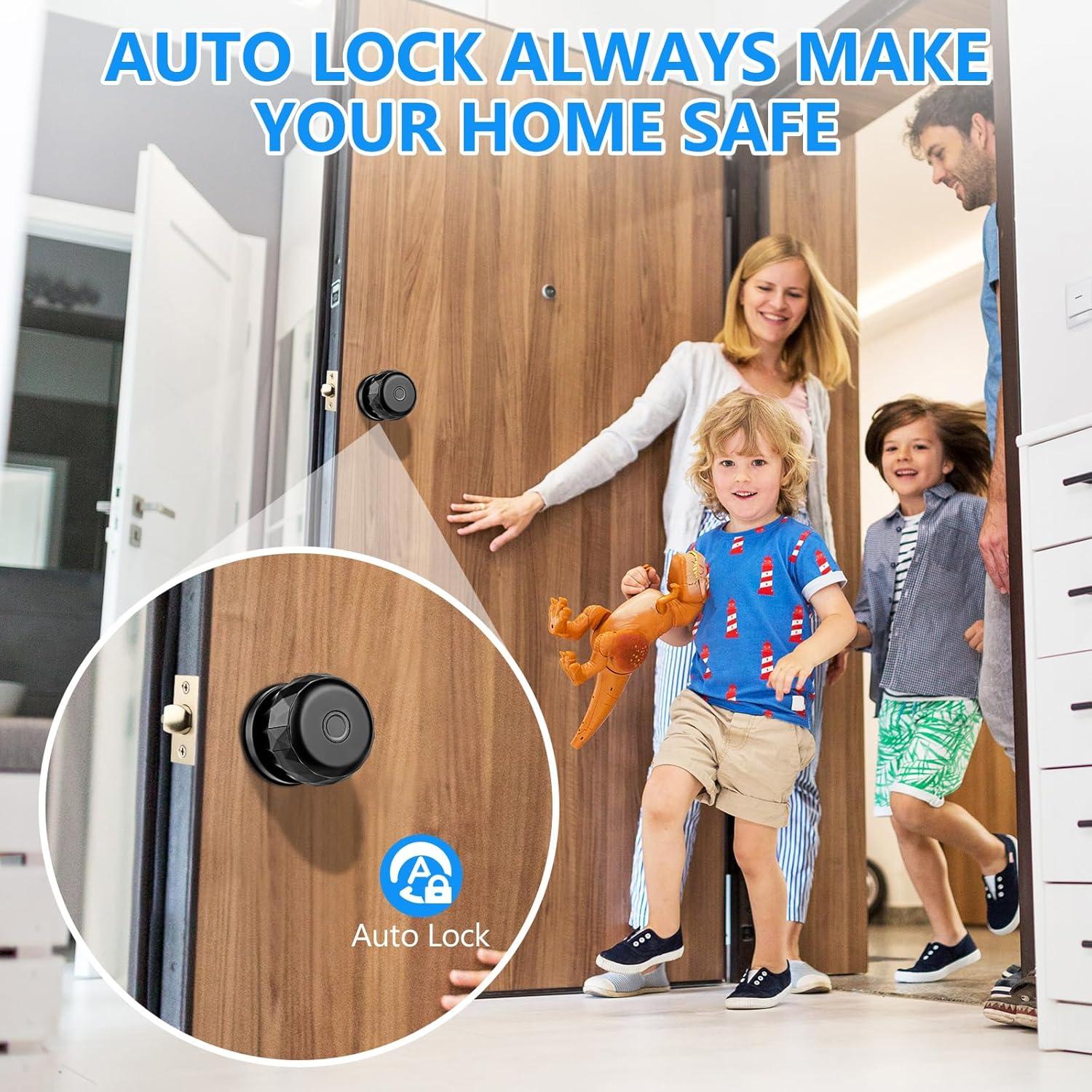 Cerradura Biométrica Pashion 2303TY-F con Huella Dactilar