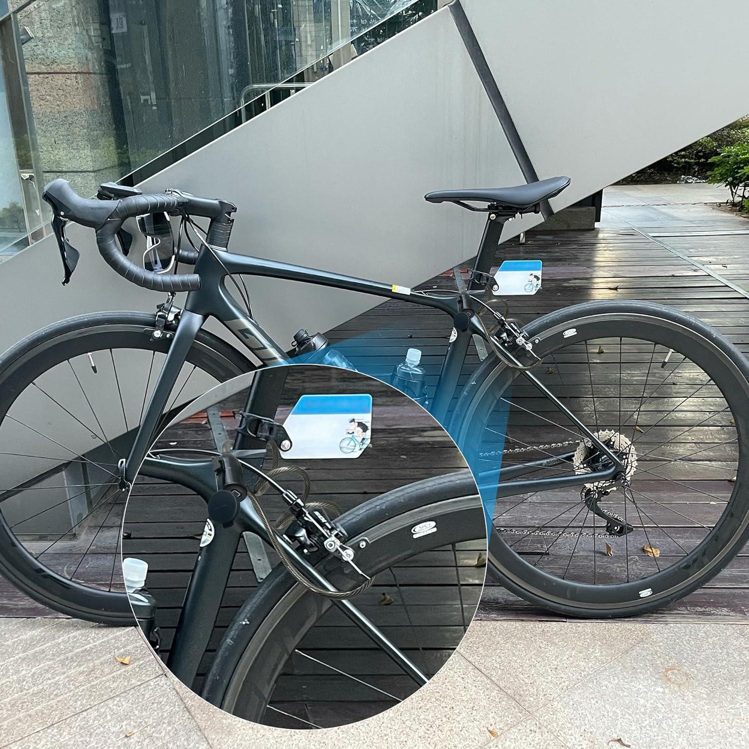 Candado de Bicicleta KENRONE Huella Dactilar 1.5m Antirrobo