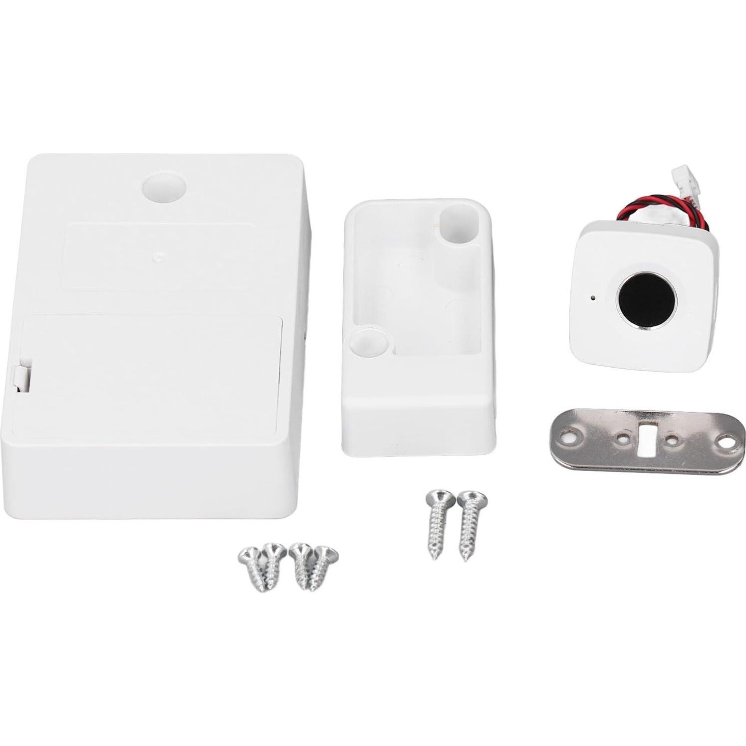 Cerradura Biométrica Diyeeni para Gabinete Blanca - Sin Llave