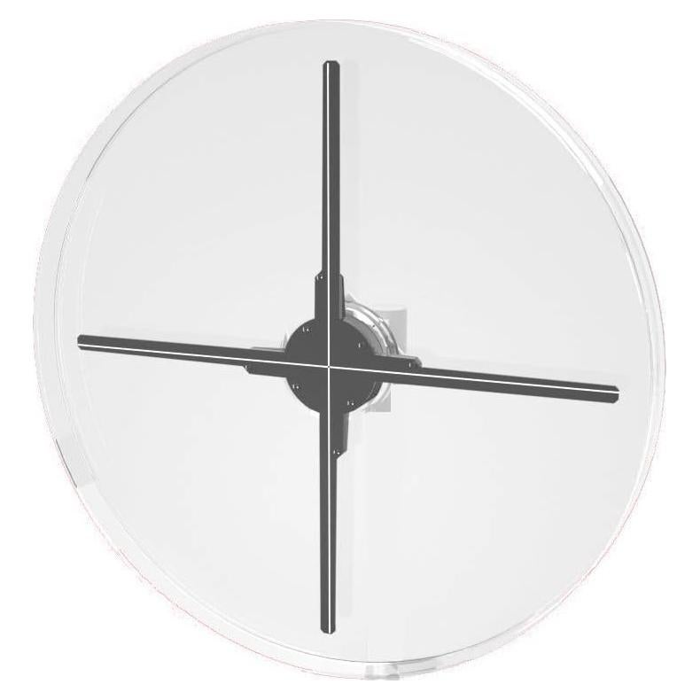 Ventilador Holográfico 3D Missyou 60CM con Cubierta Acrílica