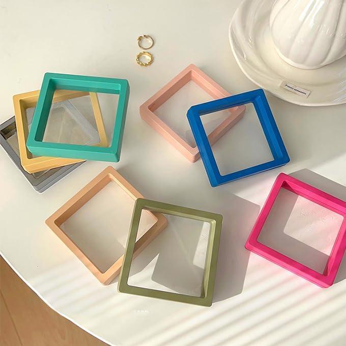 12PCS Soporte de Exhibición Flotante 3D ITUTOO - Caja Joyería