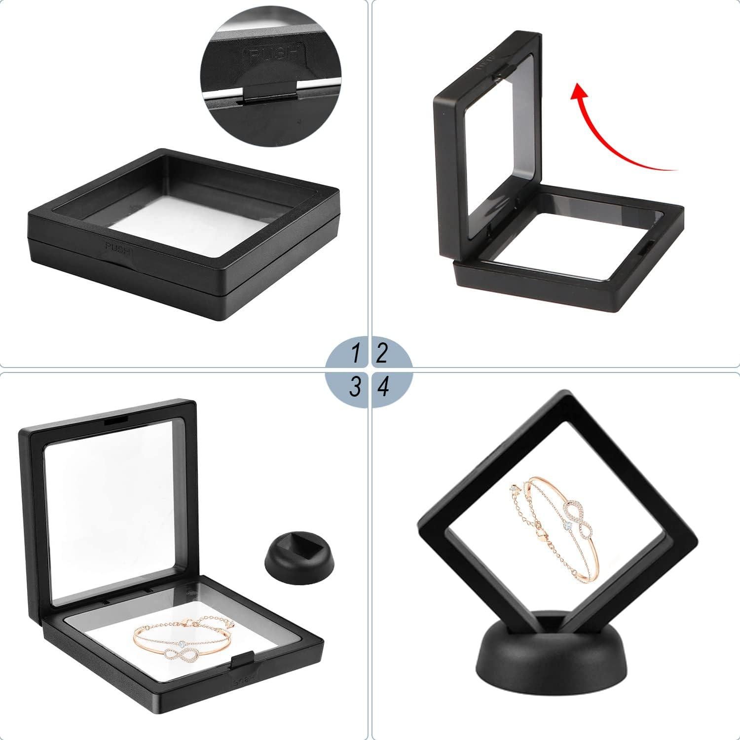 Set de 30 Soportes de Exhibición Flotante 3D CNYMANY