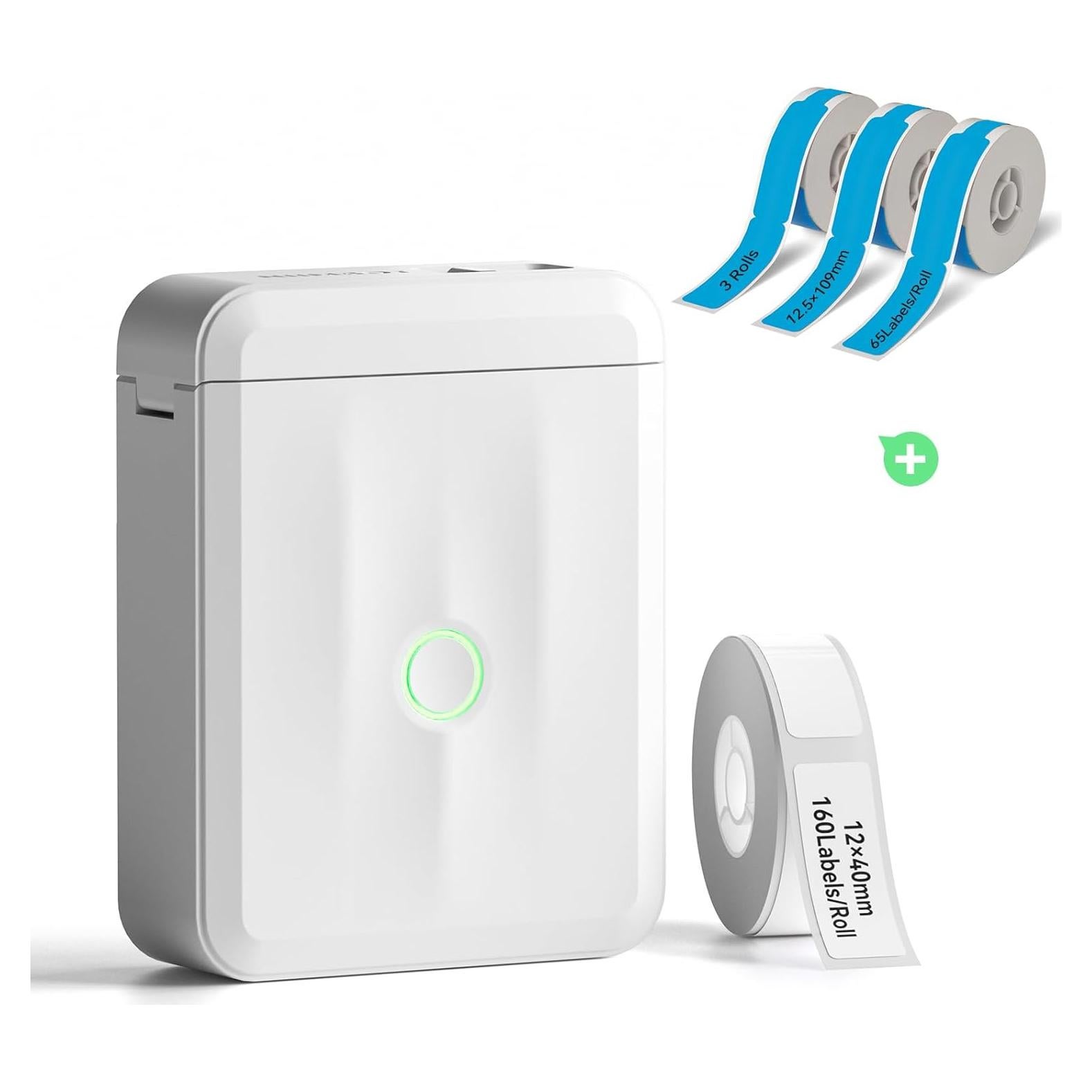 Máquina de Etiquetas NIIMBOT D110M con 3 Rollos de Etiquetas