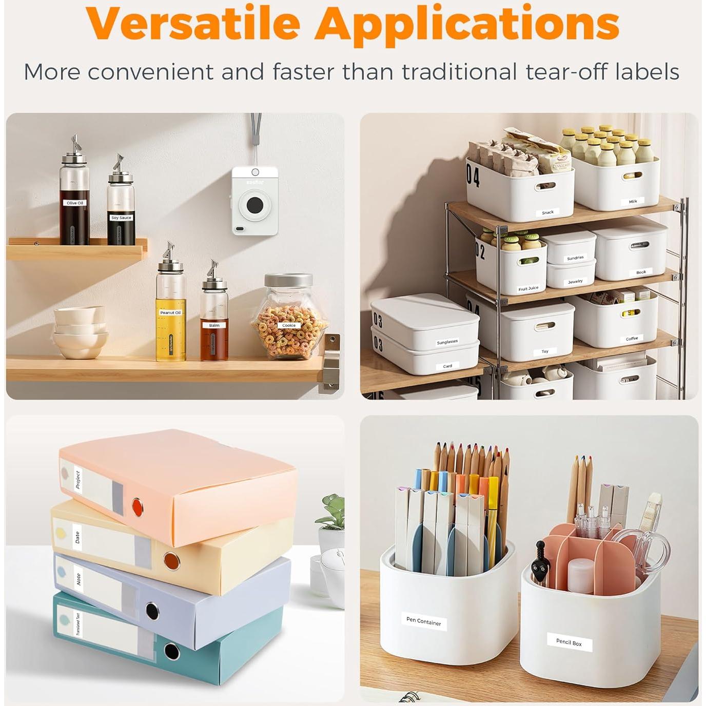 Máquina de Etiquetas Térmica Joysea OP1 Mini Bluetooth Gris