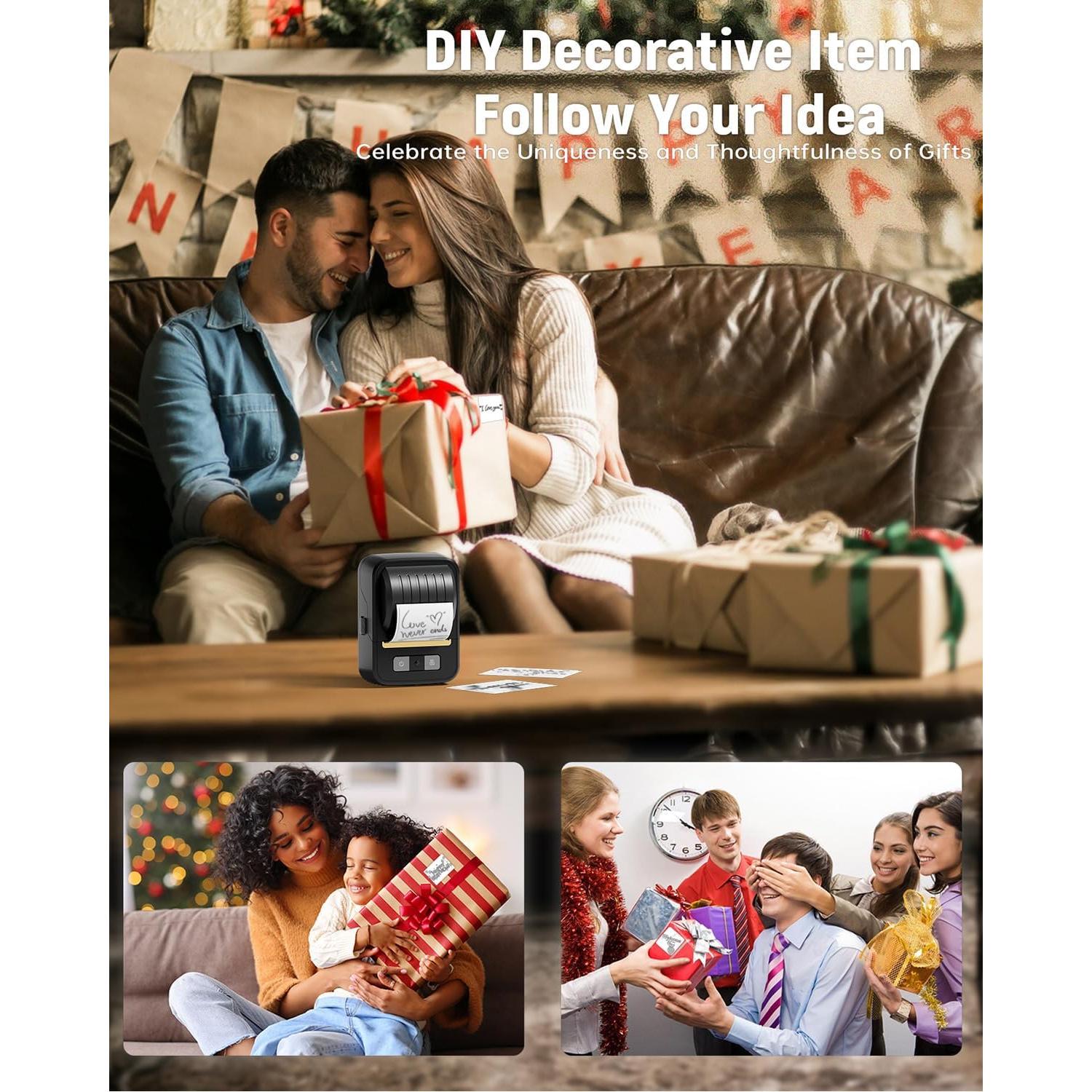 Impresora de Etiquetas Bluetooth NADAIIN N20 Portátil 5.1cm