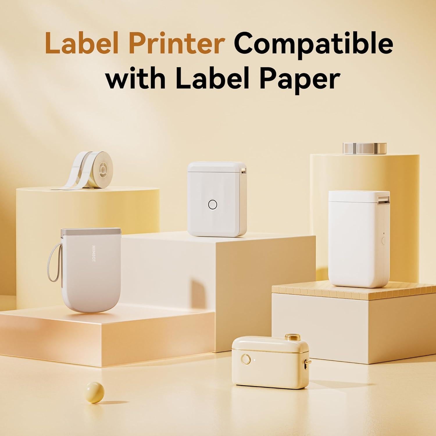 Cinta de Etiquetas Térmicas NIIMBOT 3 Rollos para Interruptor D