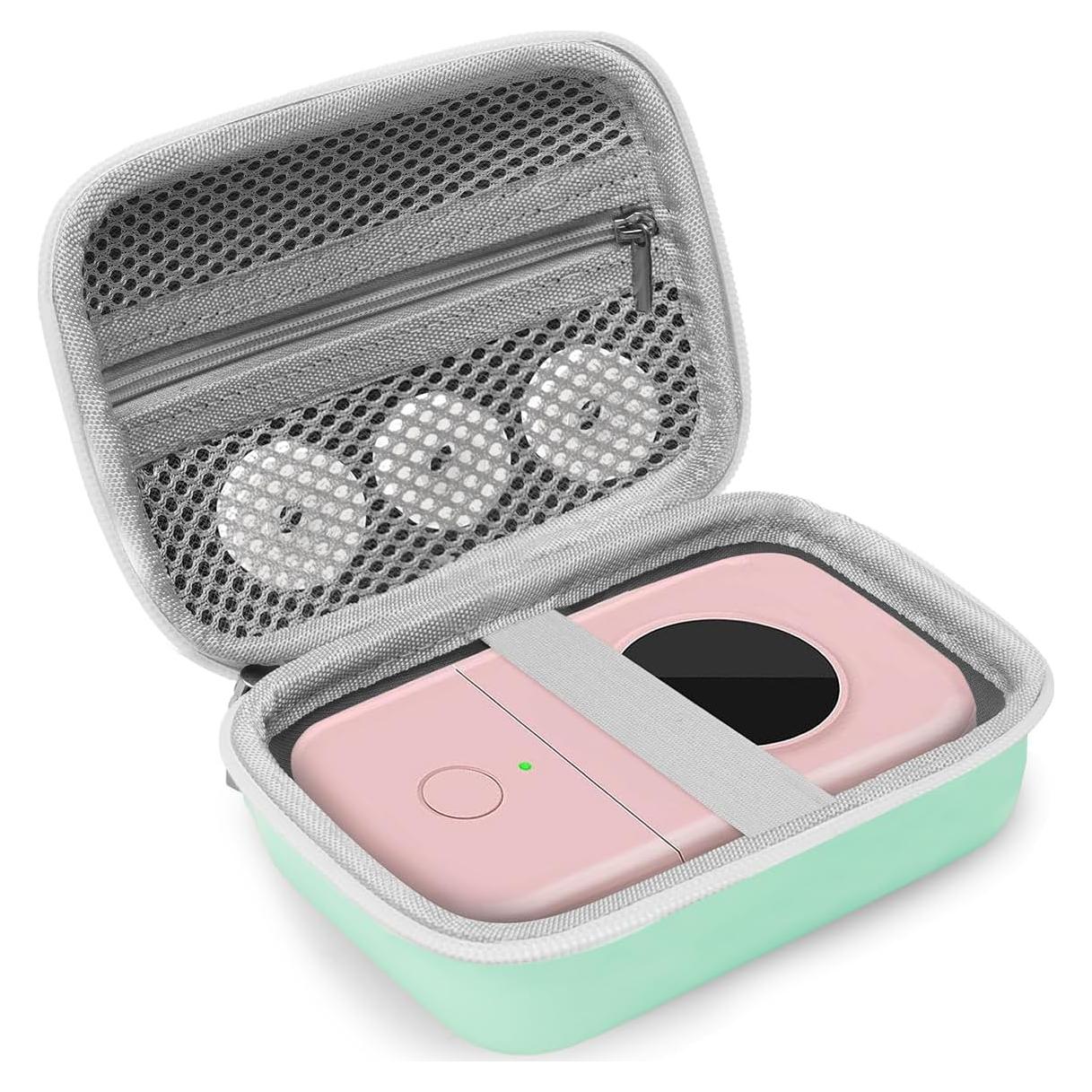 Funda EVA para Etiquetadora UCEC D30, Verde, 15.5x10.5x8.1 cm