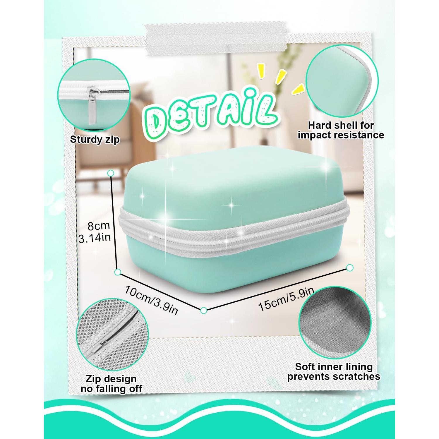 Funda EVA para Etiquetadora UCEC D30, Verde, 15.5x10.5x8.1 cm